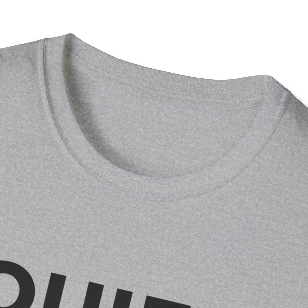 Quiet Flex T‑Shirt – 'Silence Is Power' Minimal Graphic Tee