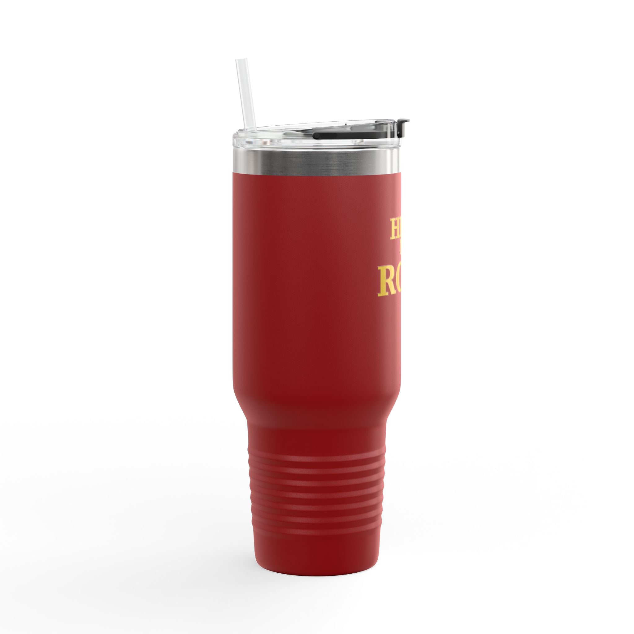 Hear Me Roar 40oz Insulated Travel Mug — Stainless Tumbler