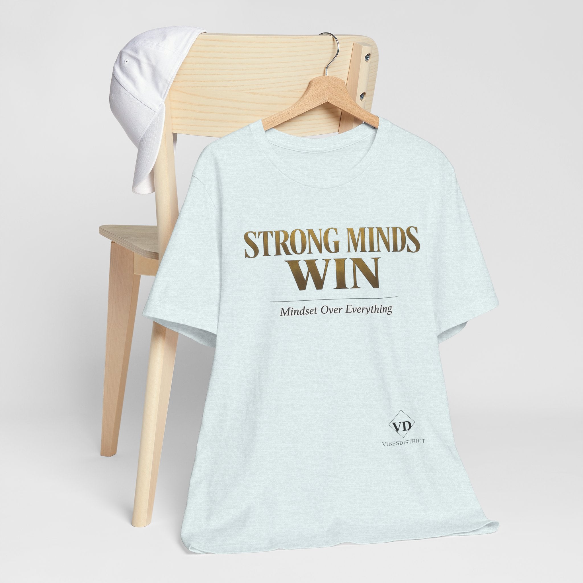 Strong Minds Win Tee — Inspirational Mental Strength T-Shirt
