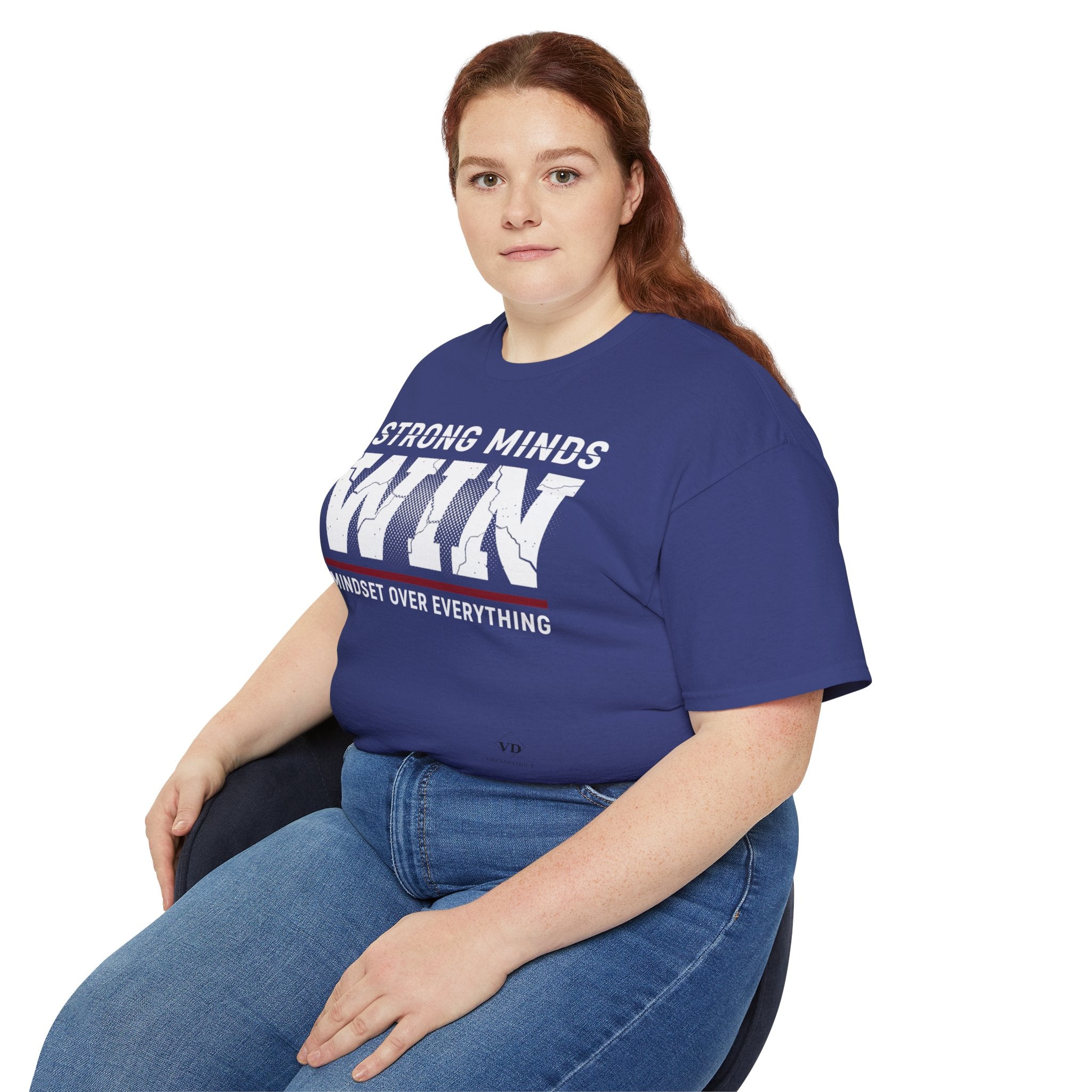 Strong Minds Win T-Shirt — "Mindset Over Everything" Motivational Tee