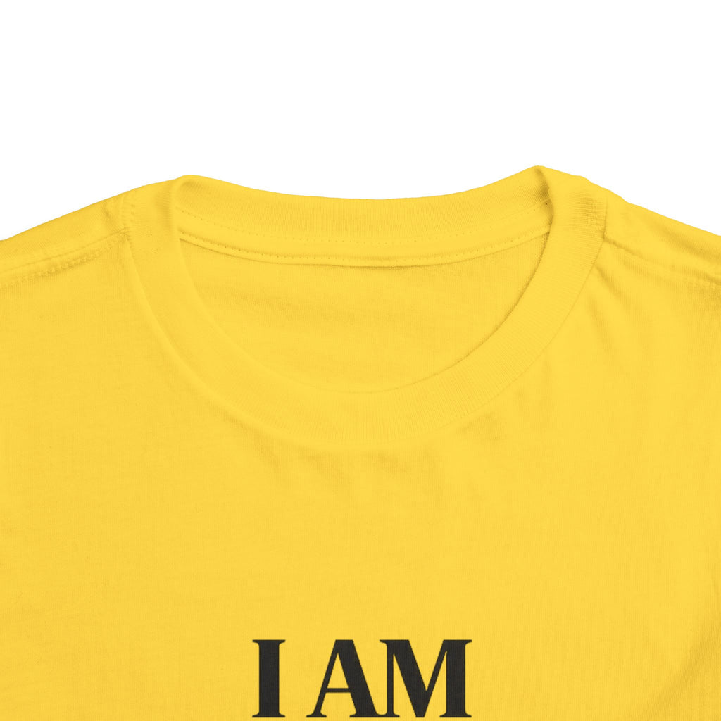 I Am Brave Toddler Tee — Inspirational Kids' Short Sleeve Shirt