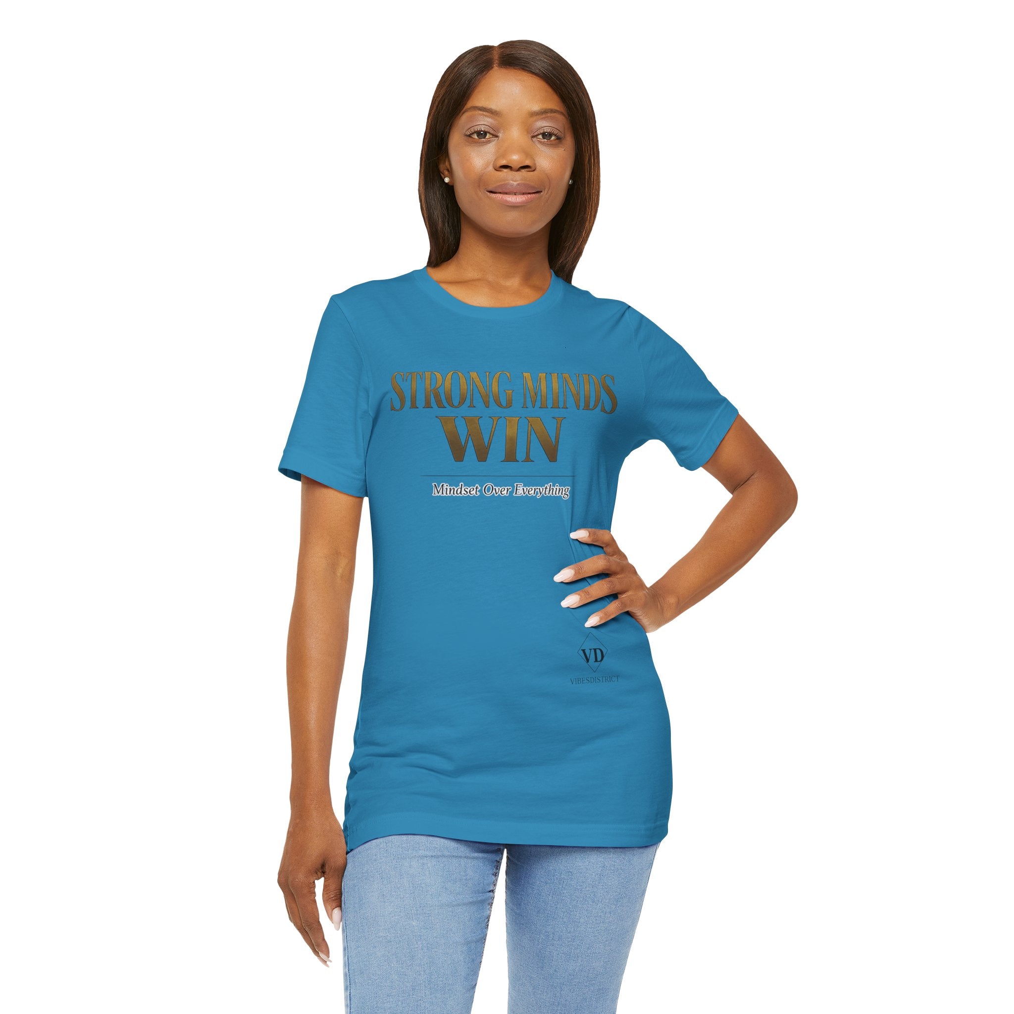 Strong Minds Win Tee — Inspirational Mental Strength T-Shirt