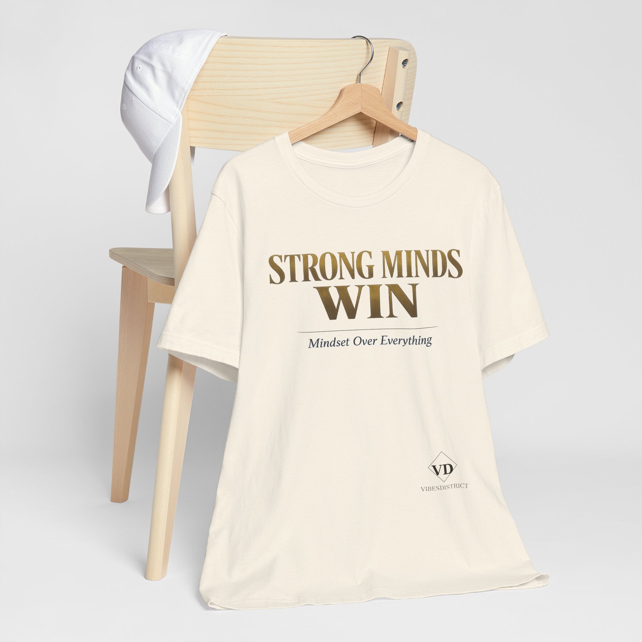 Strong Minds Win Tee — Inspirational Mental Strength T-Shirt