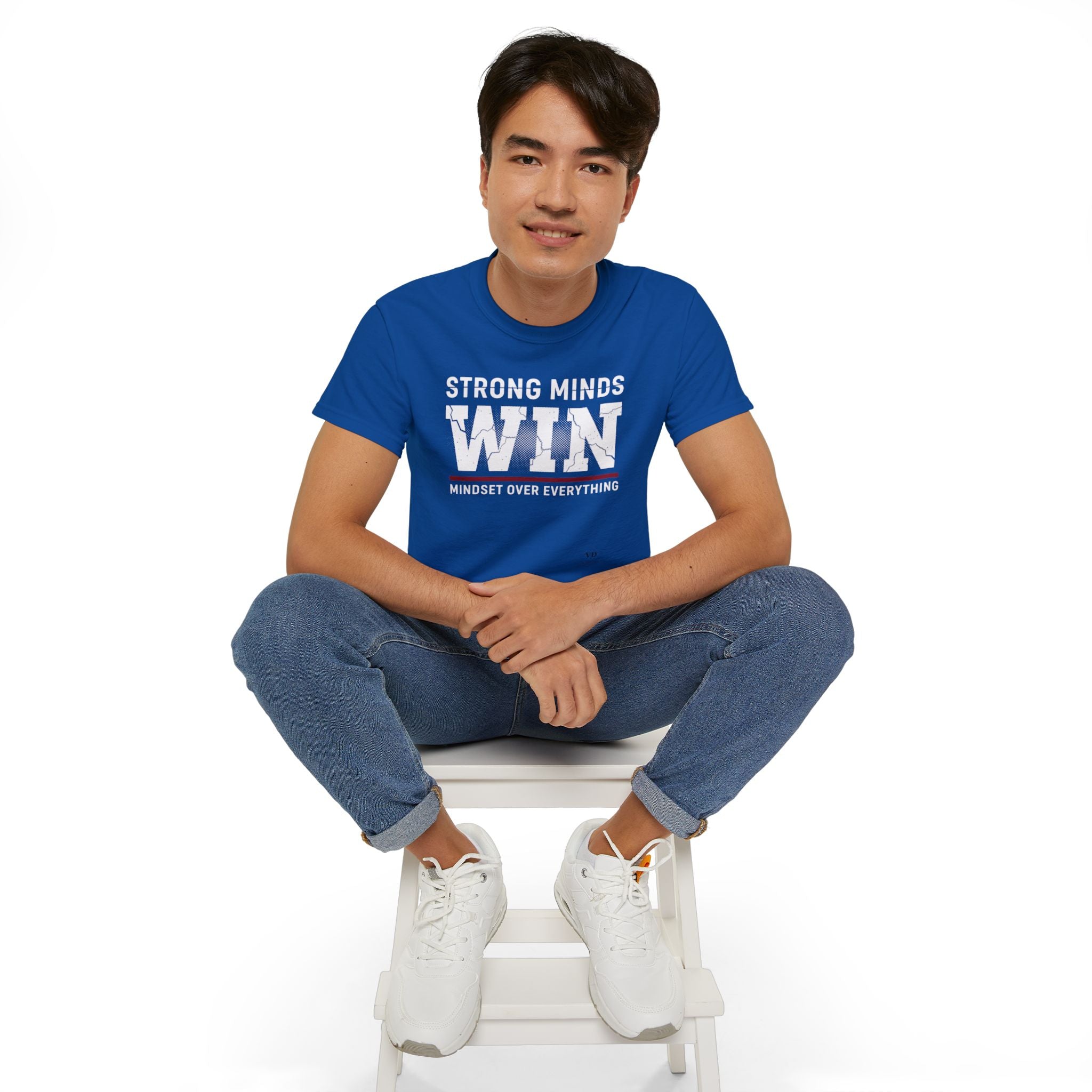 Strong Minds Win T-Shirt — "Mindset Over Everything" Motivational Tee