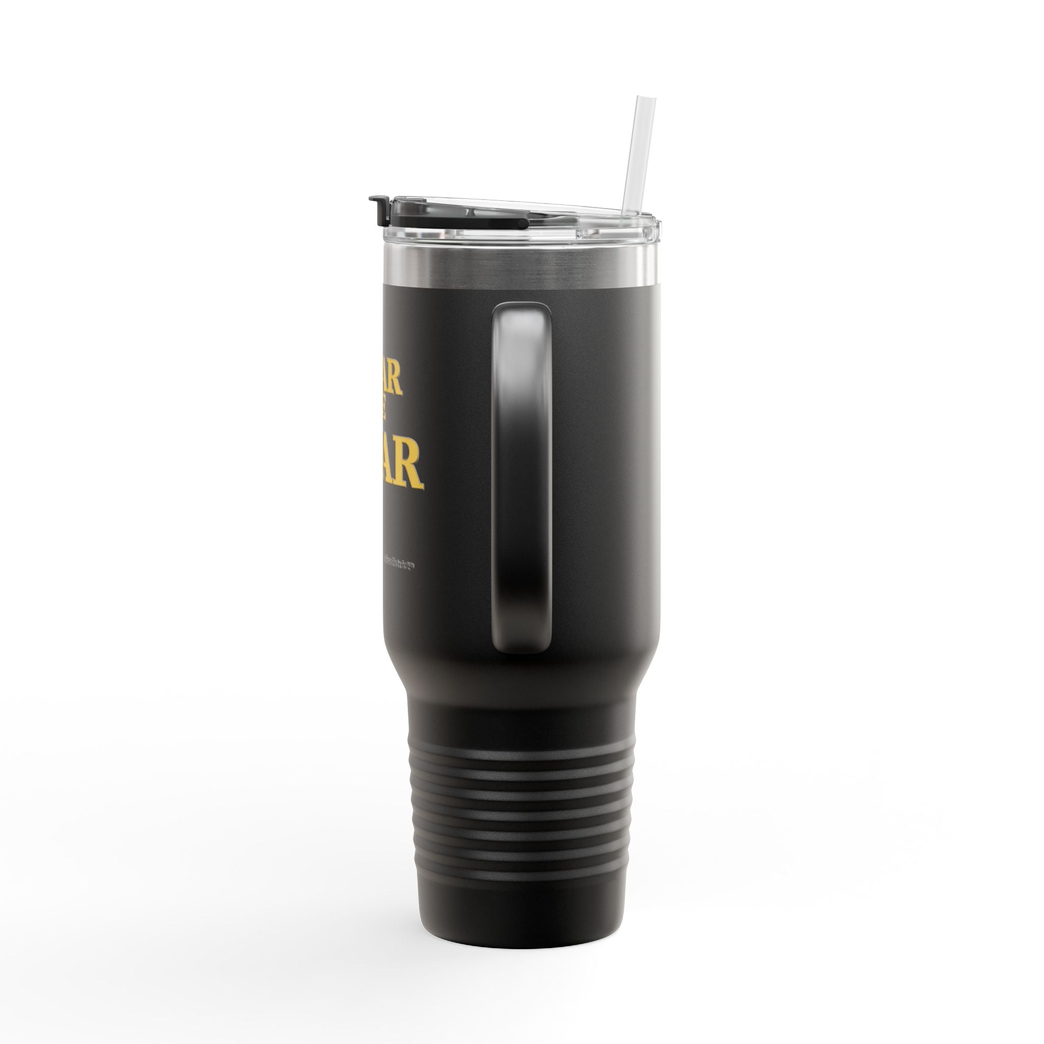 Hear Me Roar 40oz Insulated Travel Mug — Stainless Tumbler