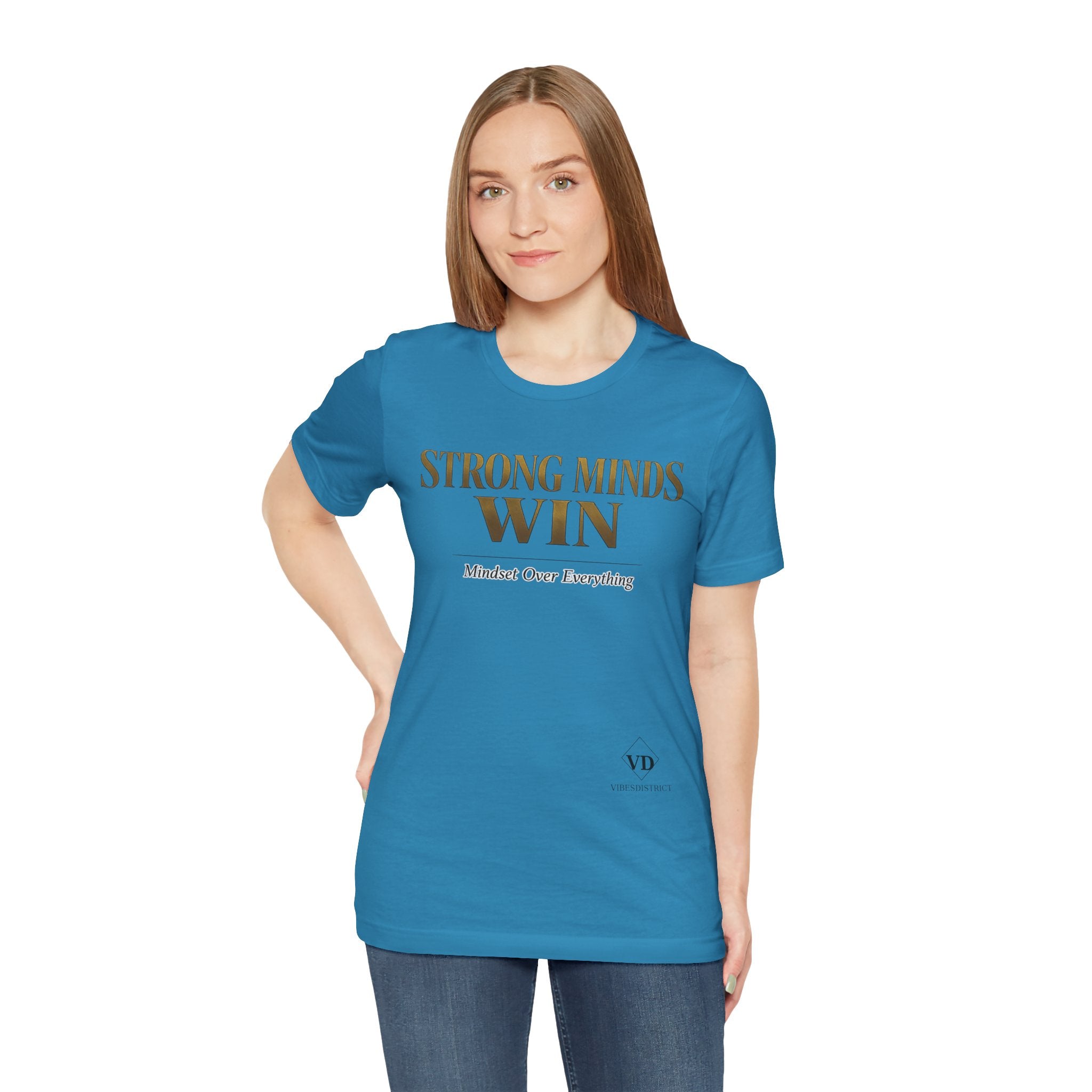 Strong Minds Win Tee — Inspirational Mental Strength T-Shirt