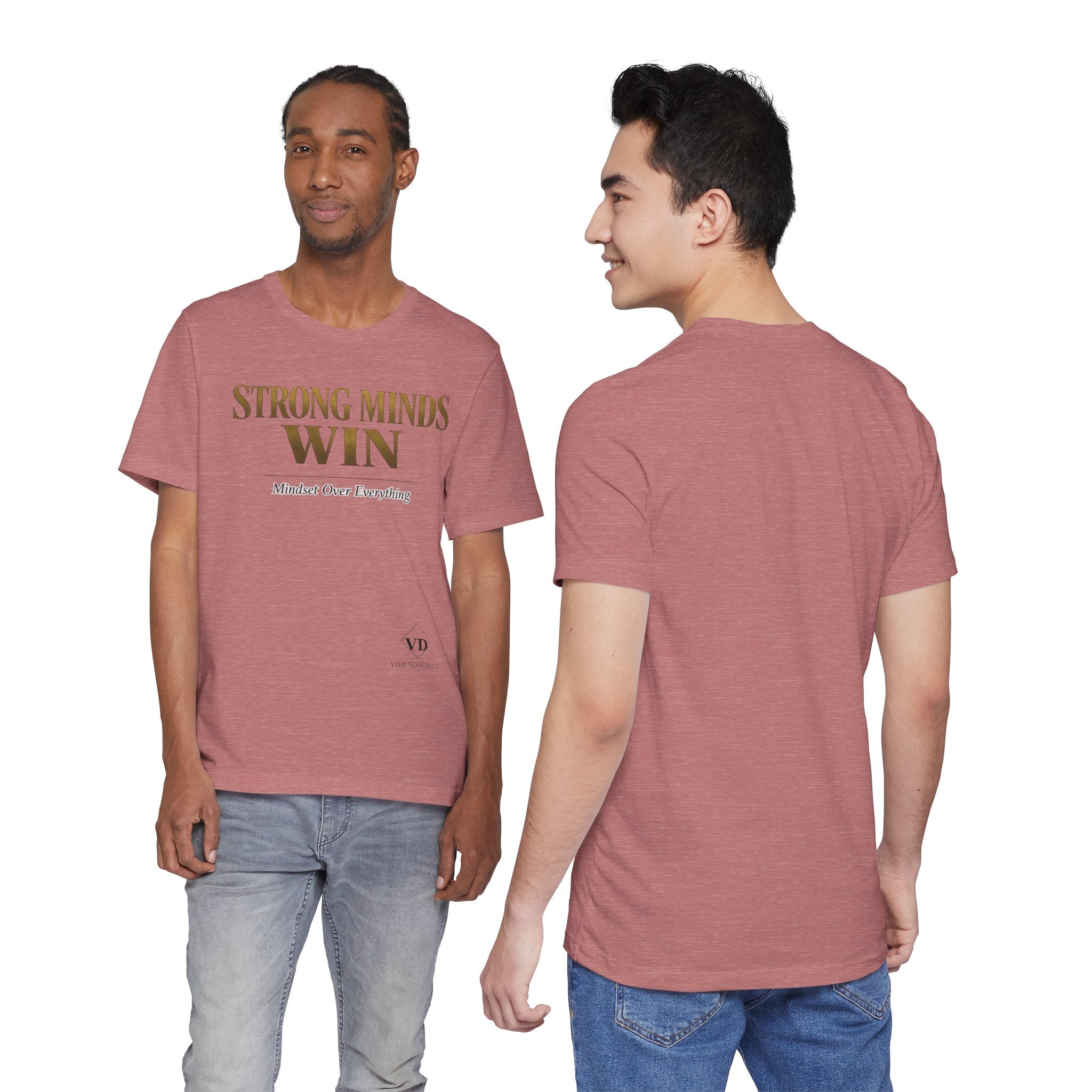 Strong Minds Win Tee — Inspirational Mental Strength T-Shirt