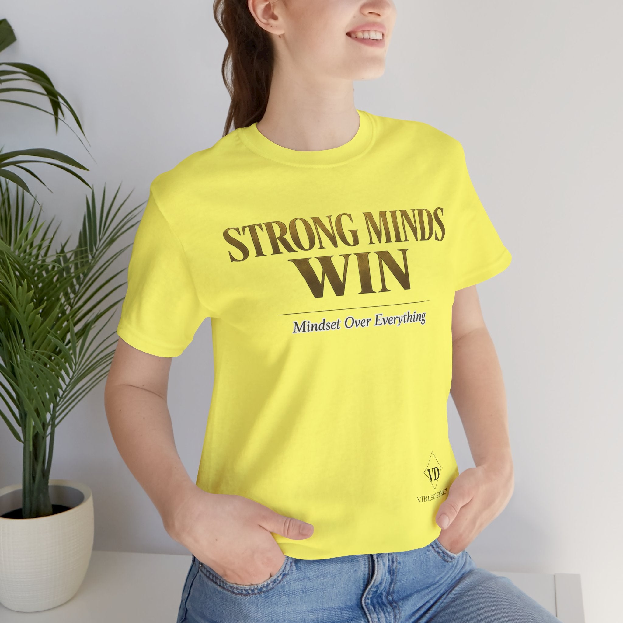 Strong Minds Win Tee — Inspirational Mental Strength T-Shirt