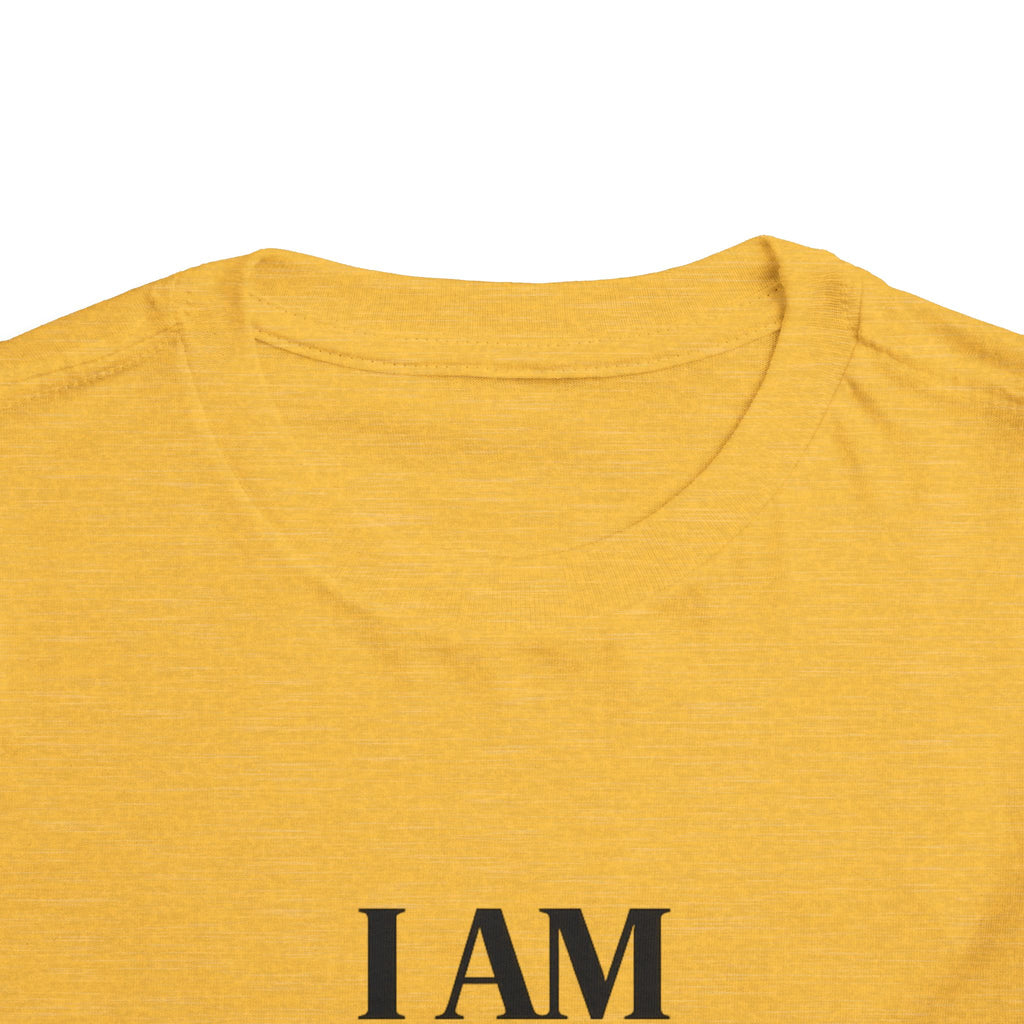 I Am Brave Toddler Tee — Inspirational Kids' Short Sleeve Shirt