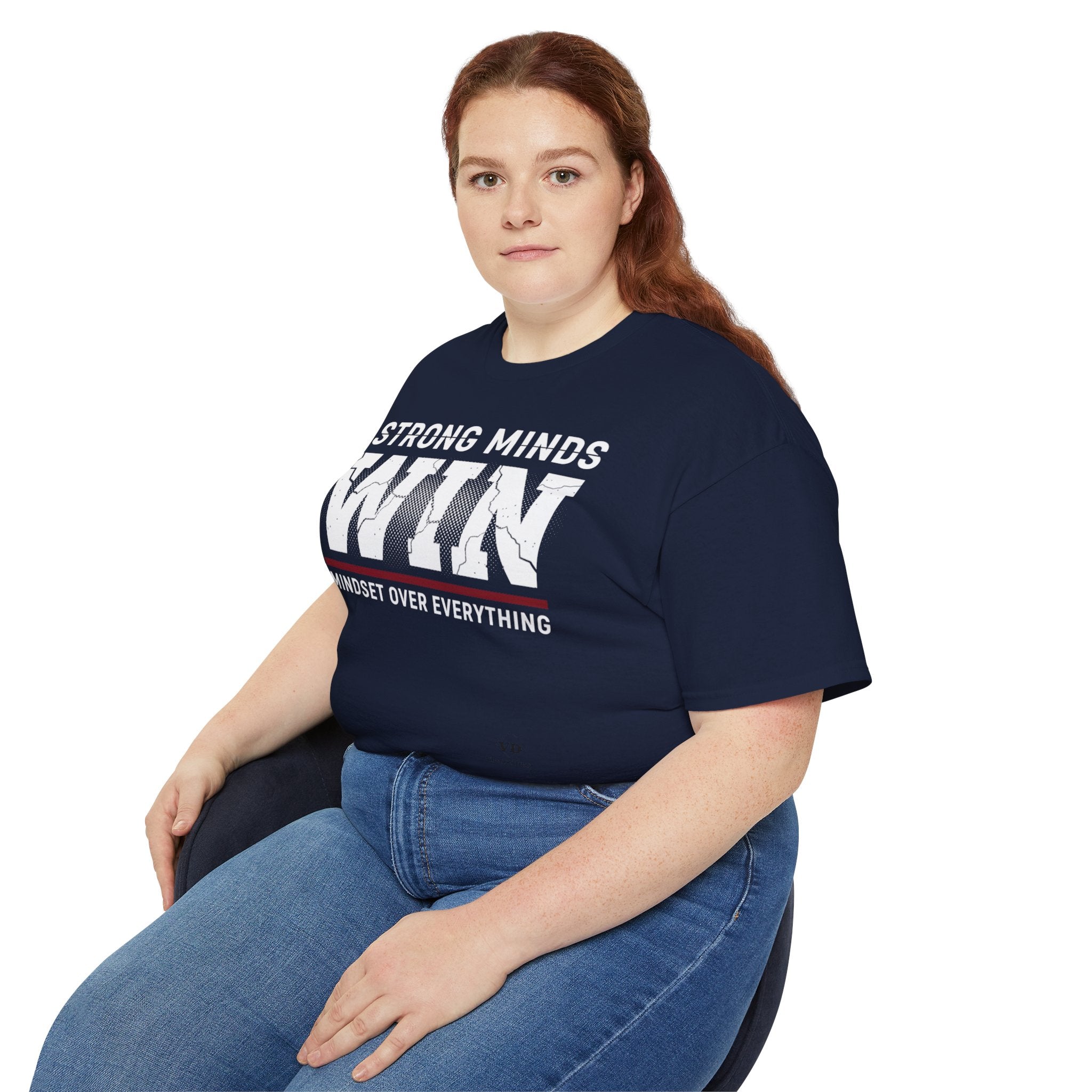 Strong Minds Win T-Shirt — "Mindset Over Everything" Motivational Tee