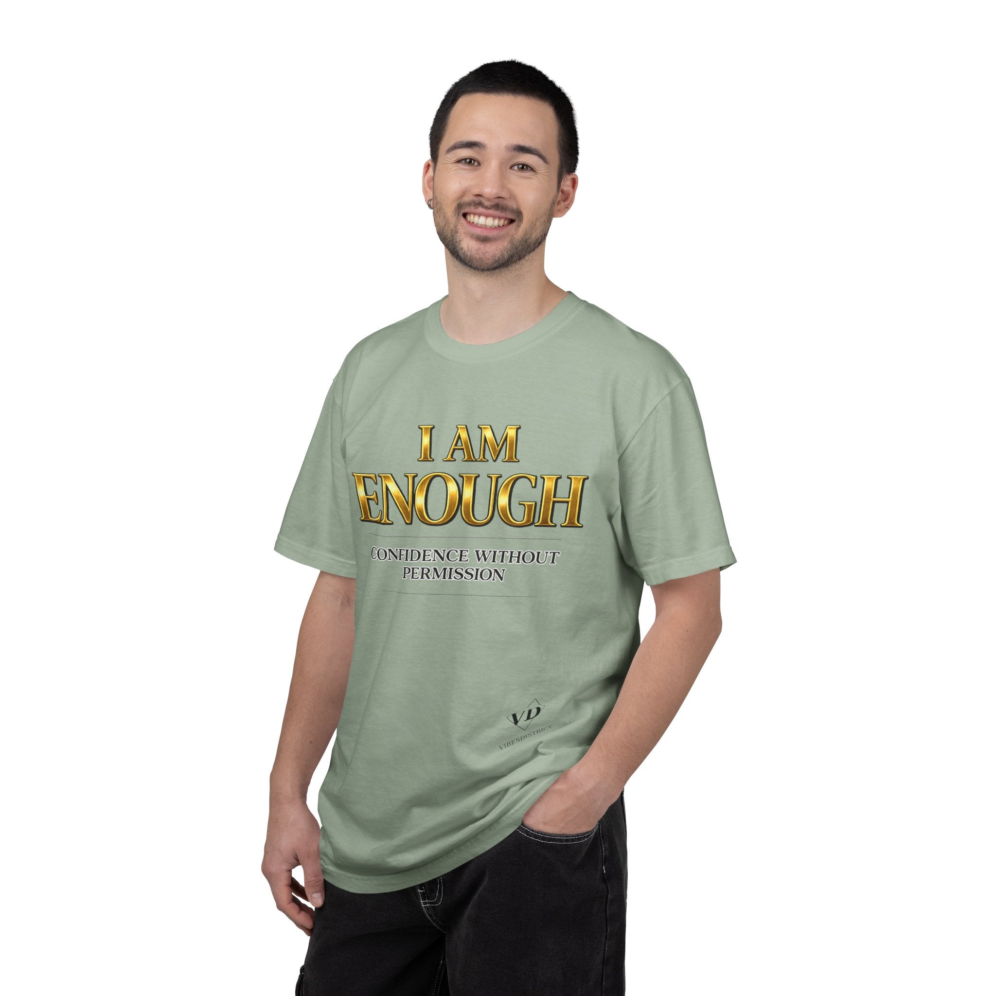 I Am Enough T-Shirt — Confidence Without Permission Graphic Tee