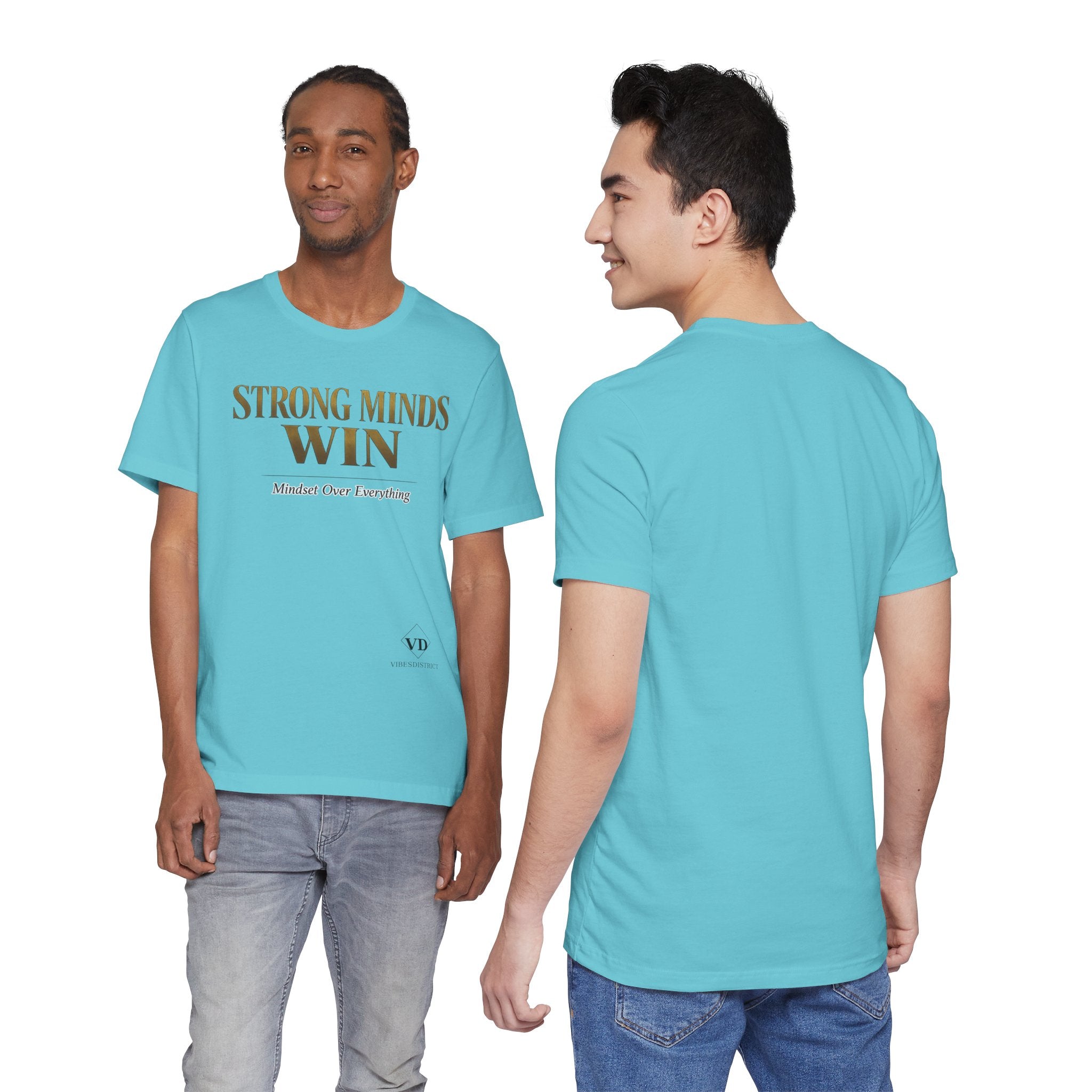 Strong Minds Win Tee — Inspirational Mental Strength T-Shirt