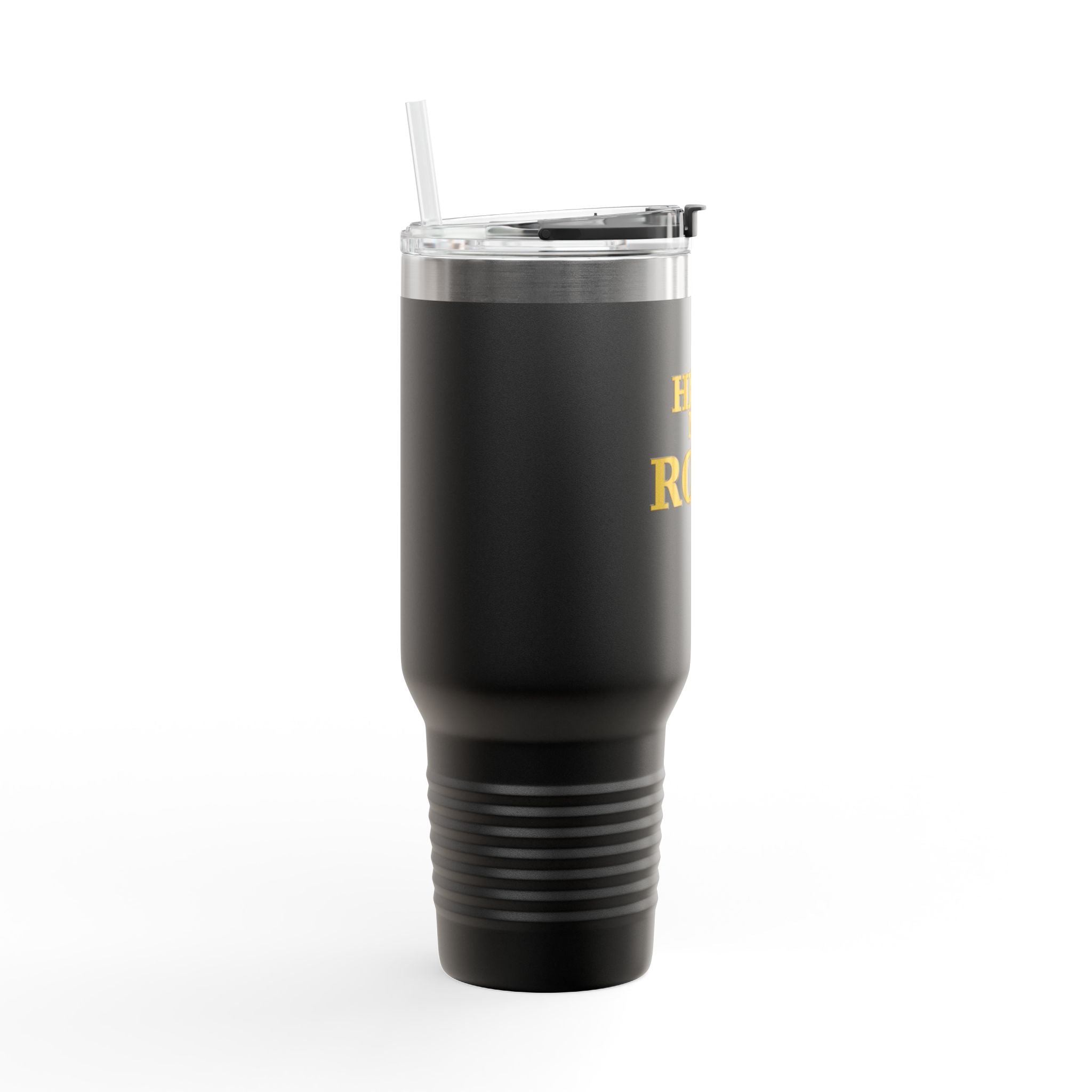 Hear Me Roar 40oz Insulated Travel Mug — Stainless Tumbler