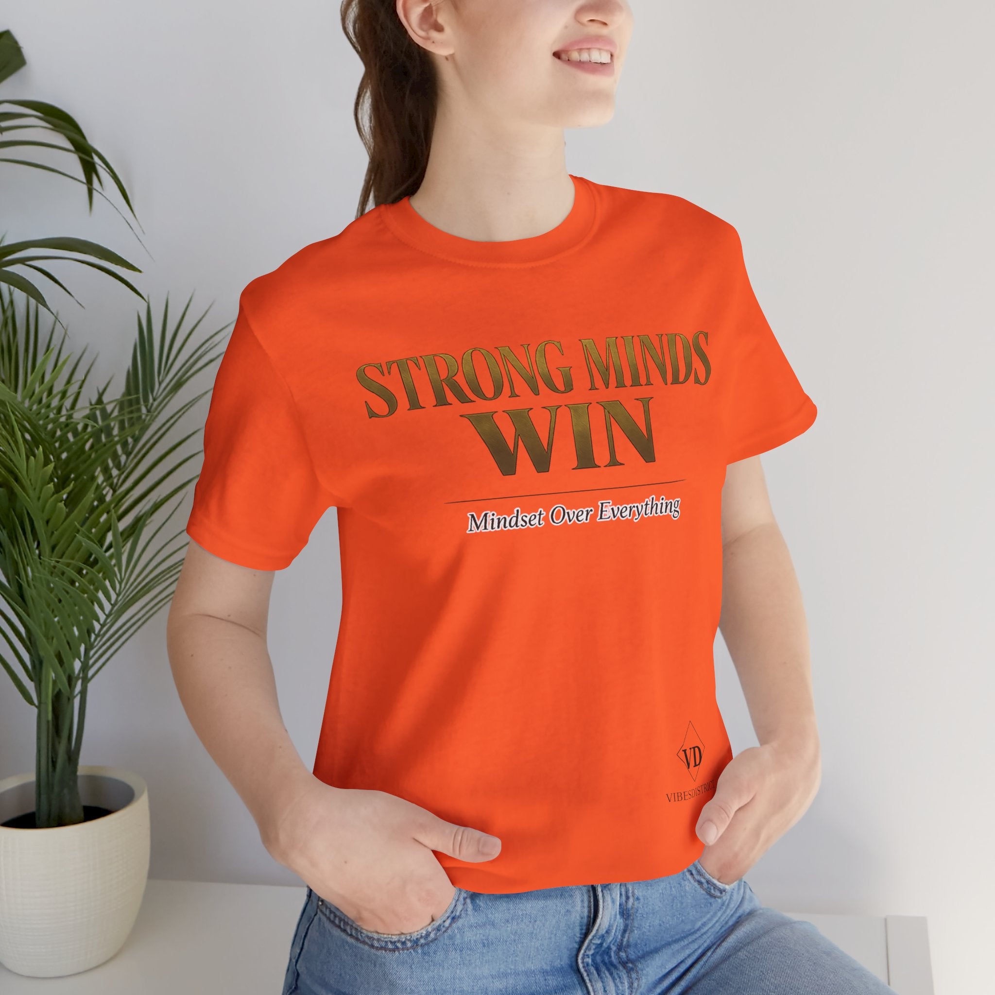 Strong Minds Win Tee — Inspirational Mental Strength T-Shirt