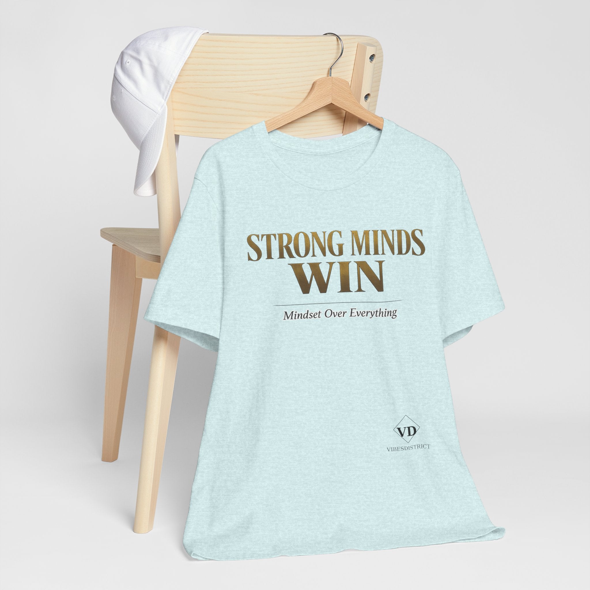 Strong Minds Win Tee — Inspirational Mental Strength T-Shirt