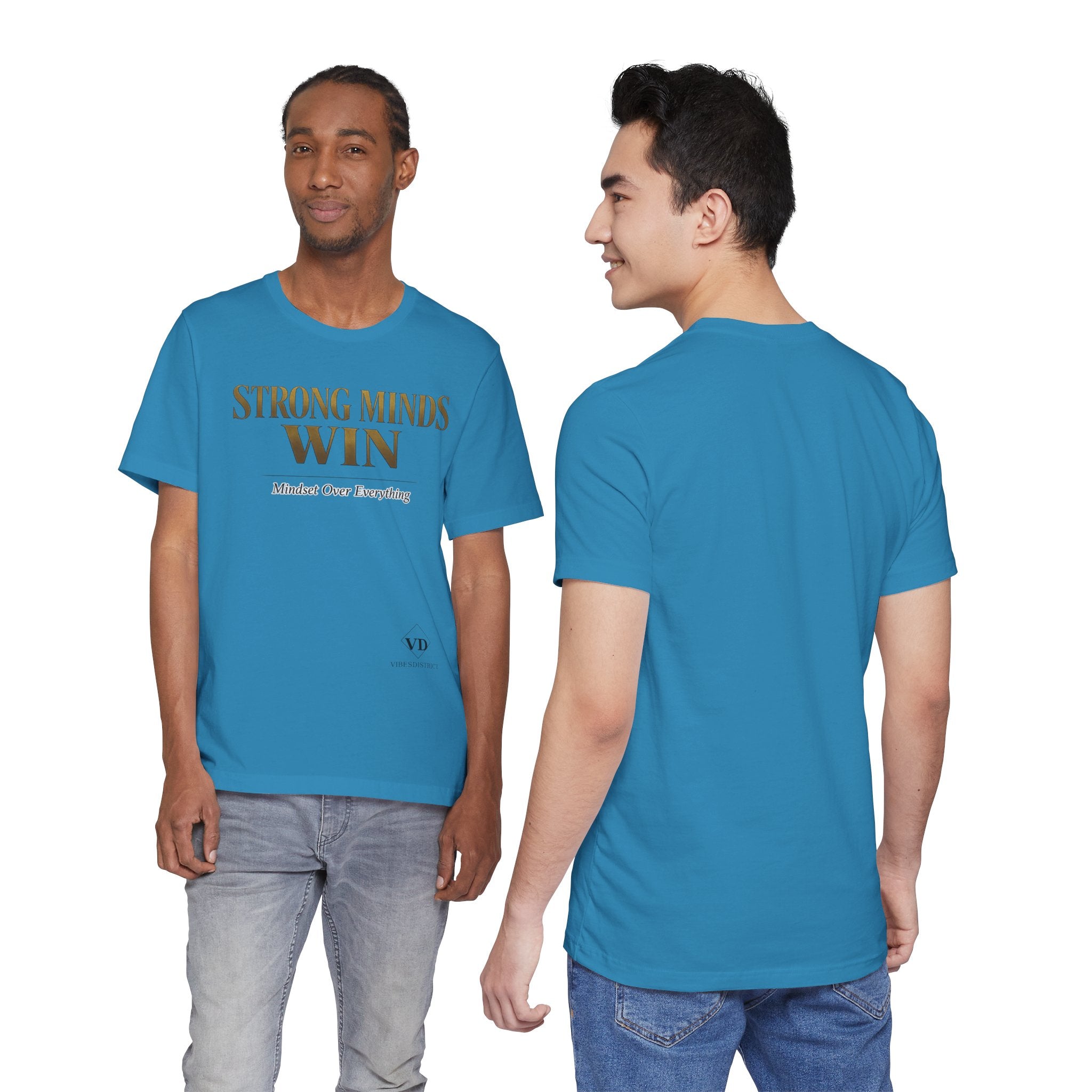 Strong Minds Win Tee — Inspirational Mental Strength T-Shirt