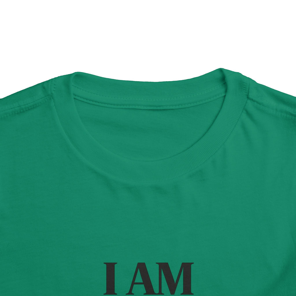 I Am Brave Toddler Tee — Inspirational Kids' Short Sleeve Shirt