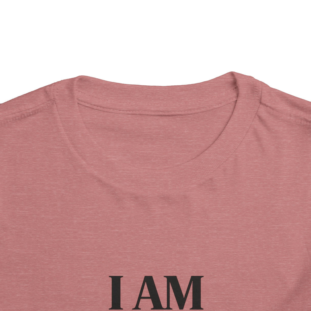 I Am Brave Toddler Tee — Inspirational Kids' Short Sleeve Shirt