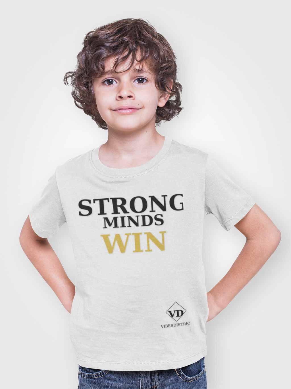 Strong Minds Win Tee — Inspirational Mental Strength T-Shirt