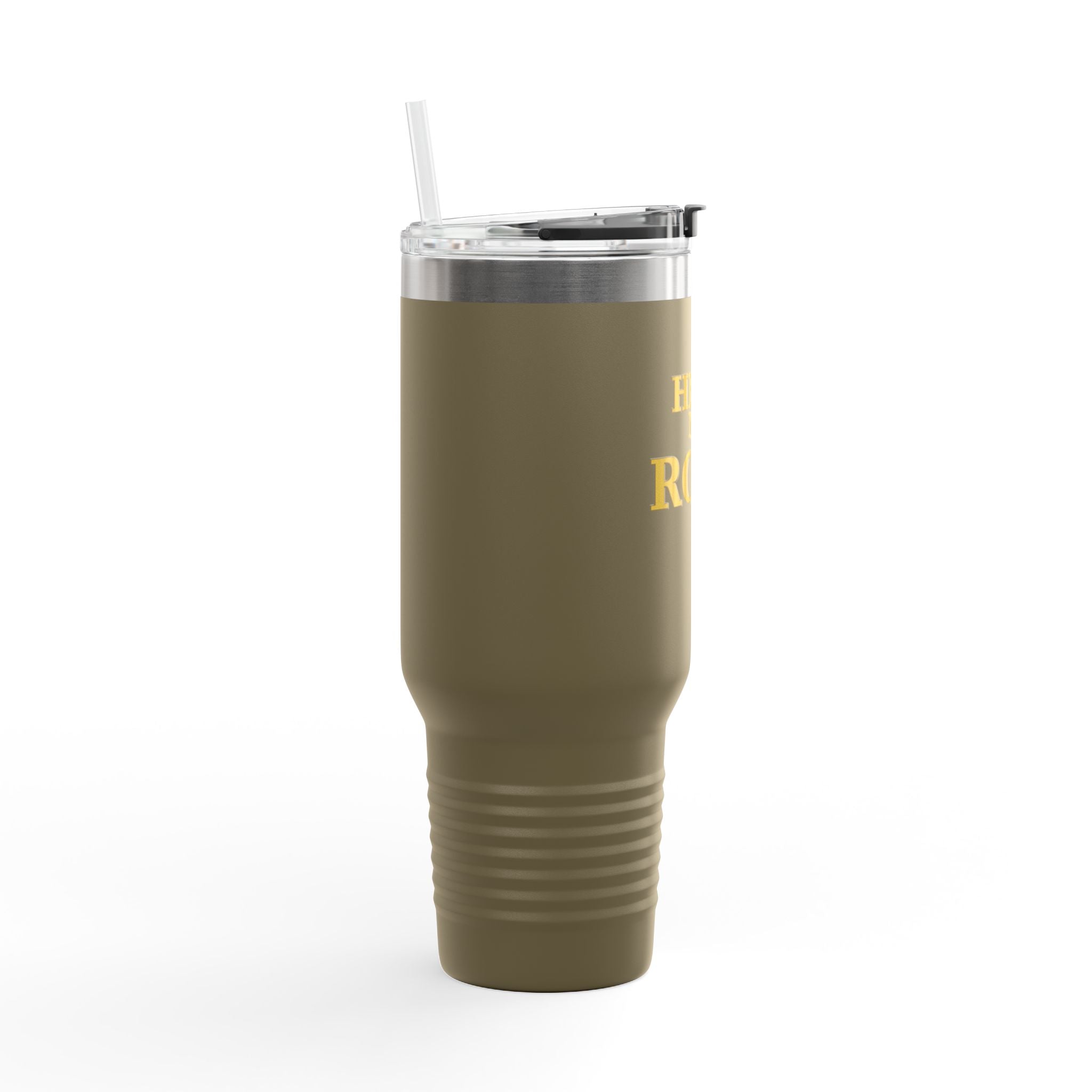 Hear Me Roar 40oz Insulated Travel Mug — Stainless Tumbler