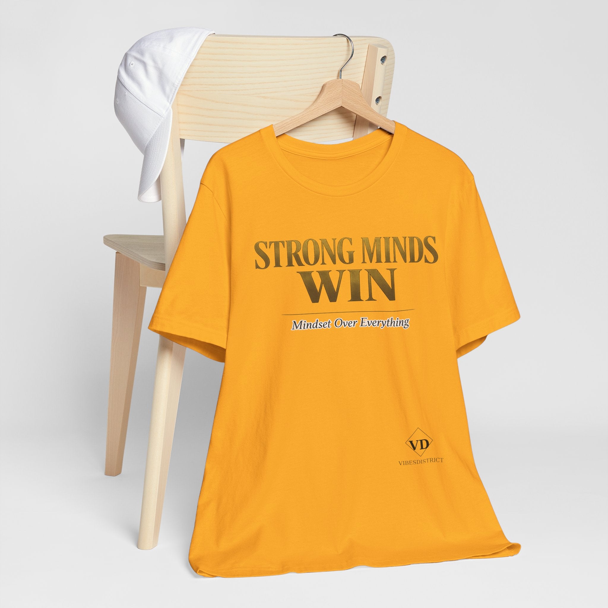 Strong Minds Win Tee — Inspirational Mental Strength T-Shirt