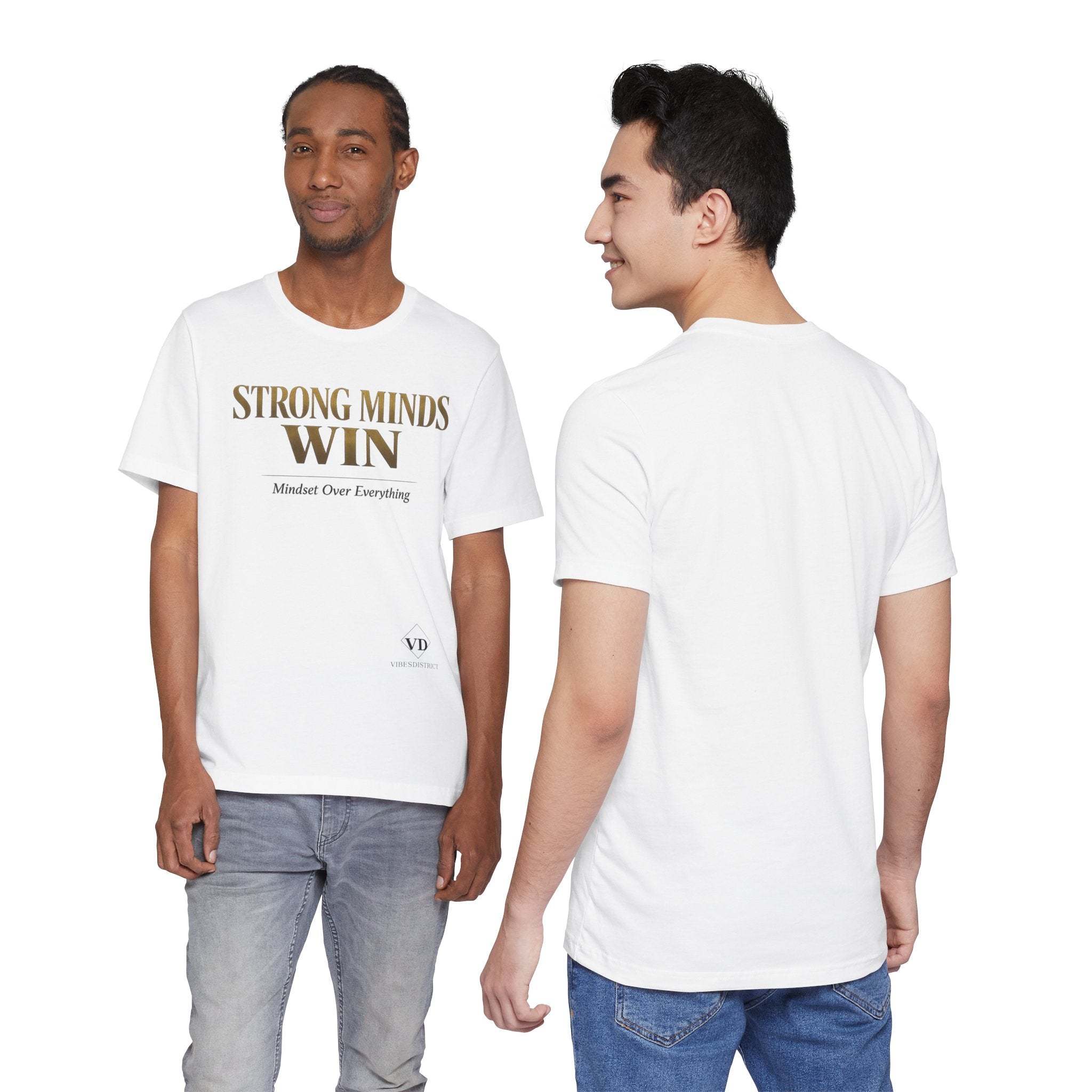 Strong Minds Win Tee — Inspirational Mental Strength T-Shirt