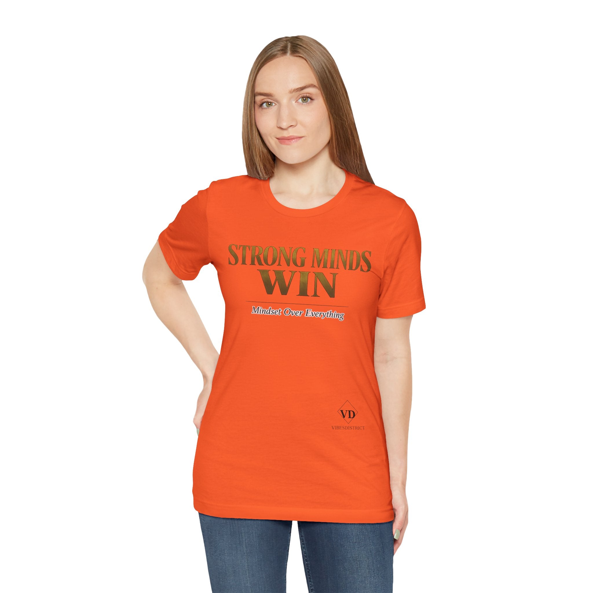 Strong Minds Win Tee — Inspirational Mental Strength T-Shirt
