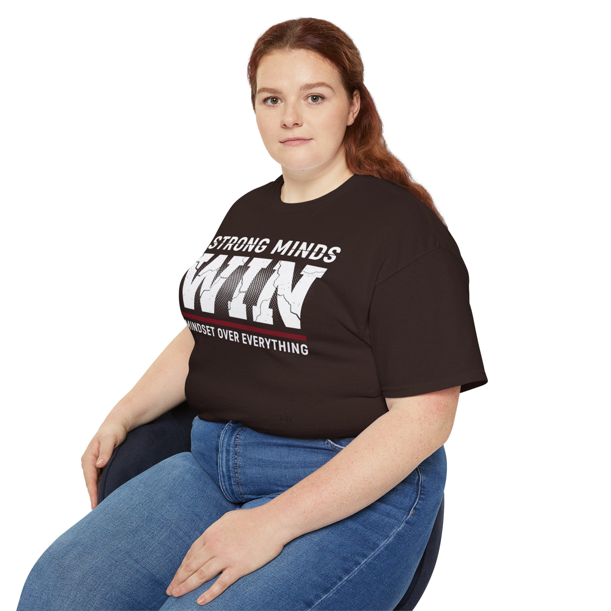 Strong Minds Win T-Shirt — "Mindset Over Everything" Motivational Tee