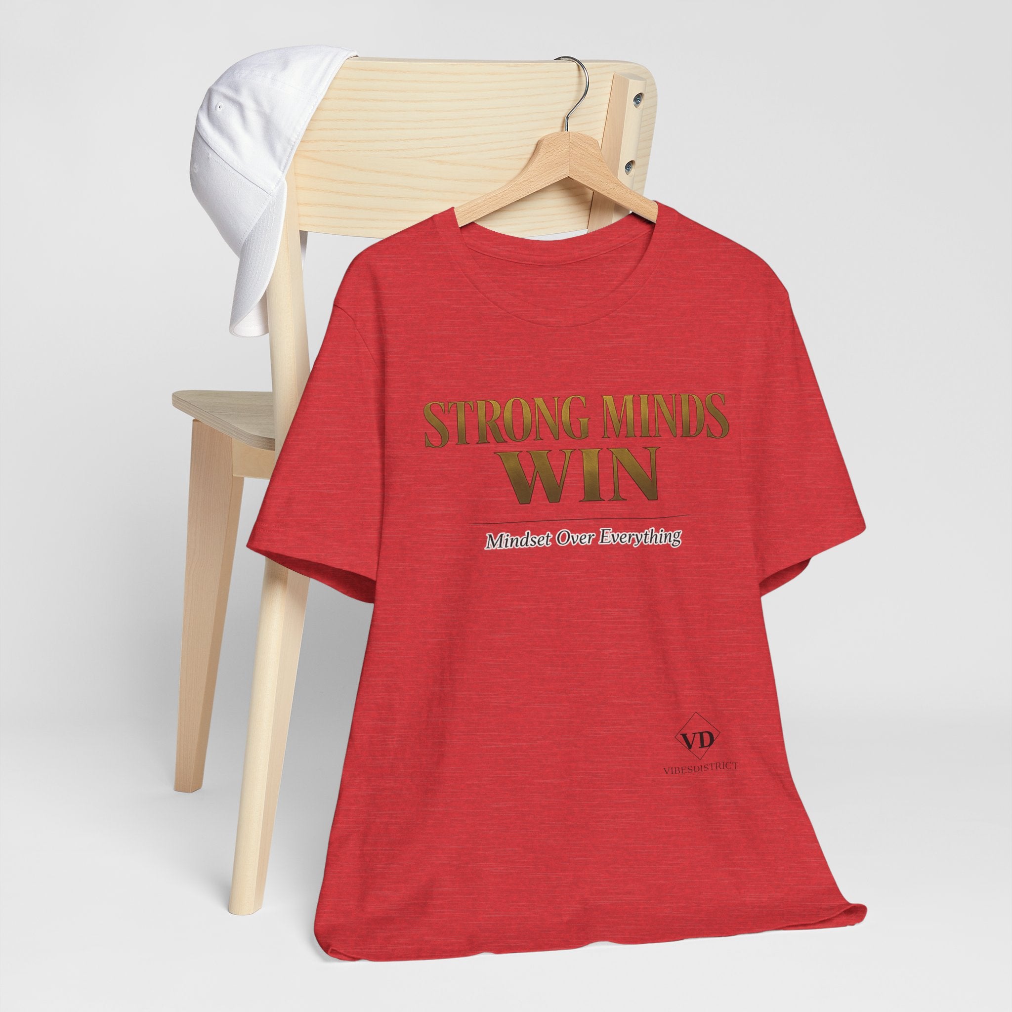Strong Minds Win Tee — Inspirational Mental Strength T-Shirt