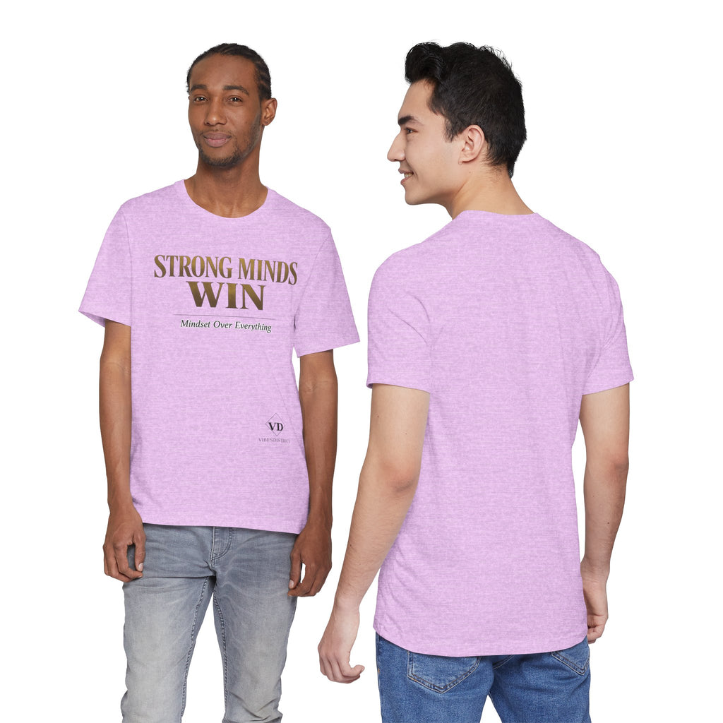 Strong Minds Win Tee — Inspirational Mental Strength T-Shirt