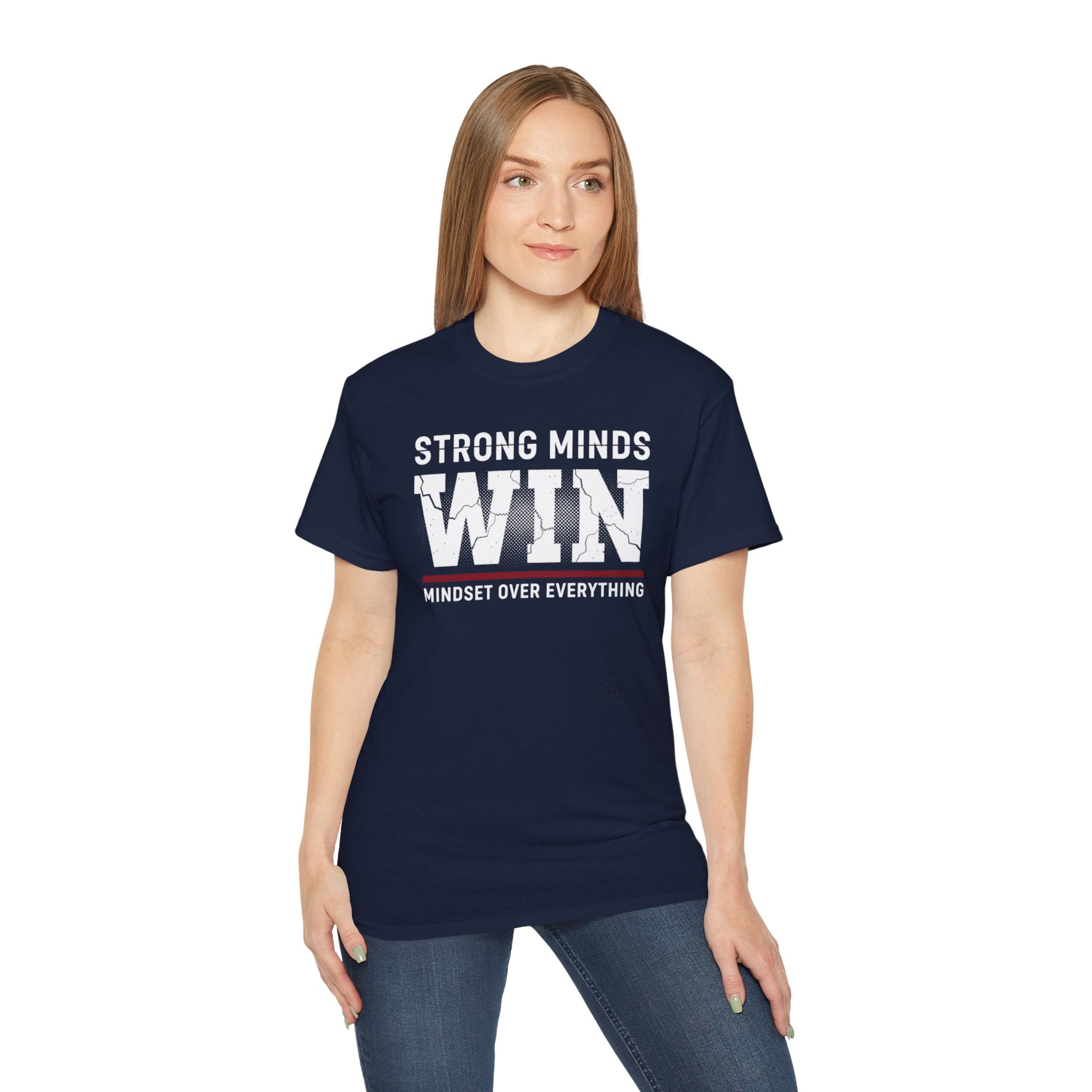 Strong Minds Win T-Shirt — "Mindset Over Everything" Motivational Tee