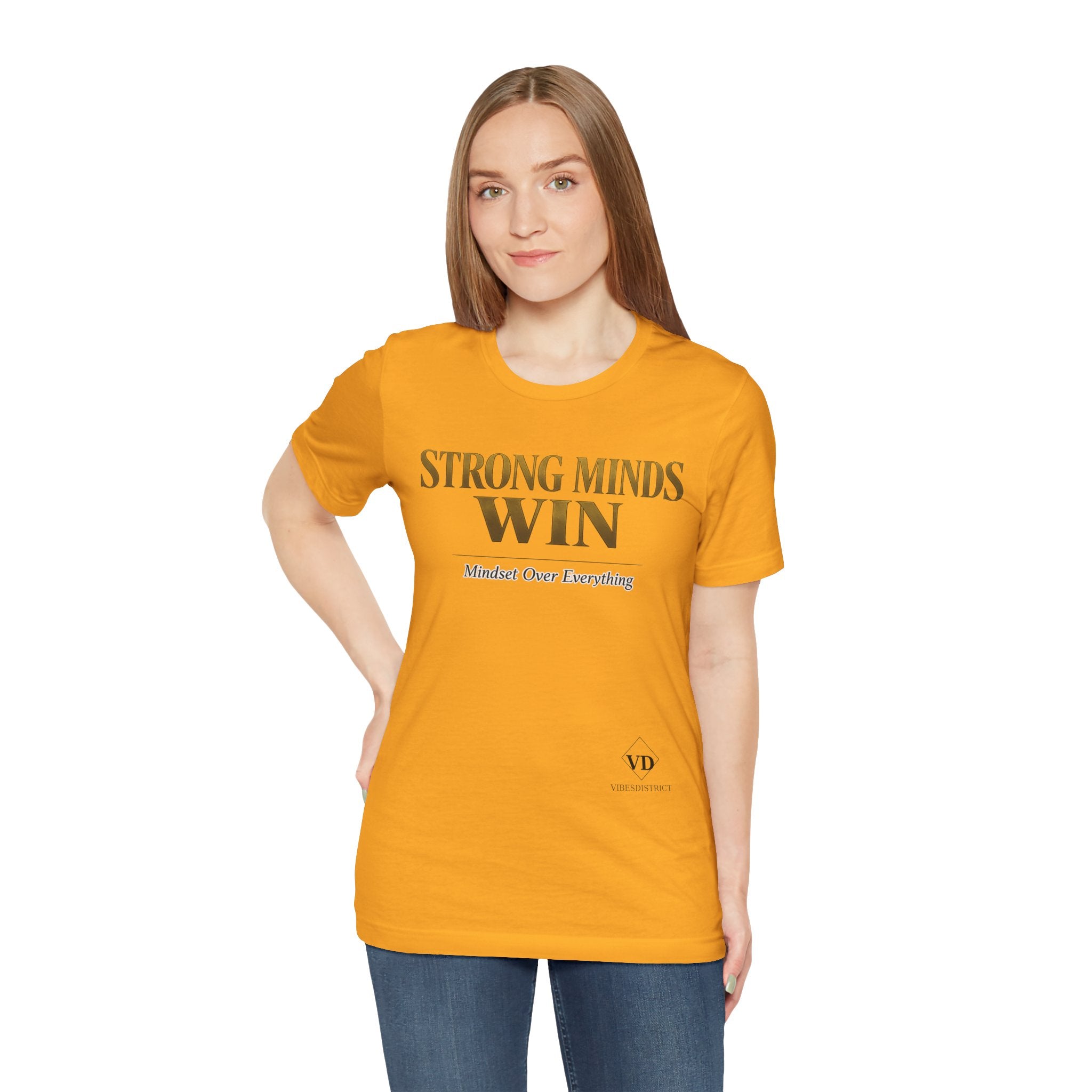 Strong Minds Win Tee — Inspirational Mental Strength T-Shirt