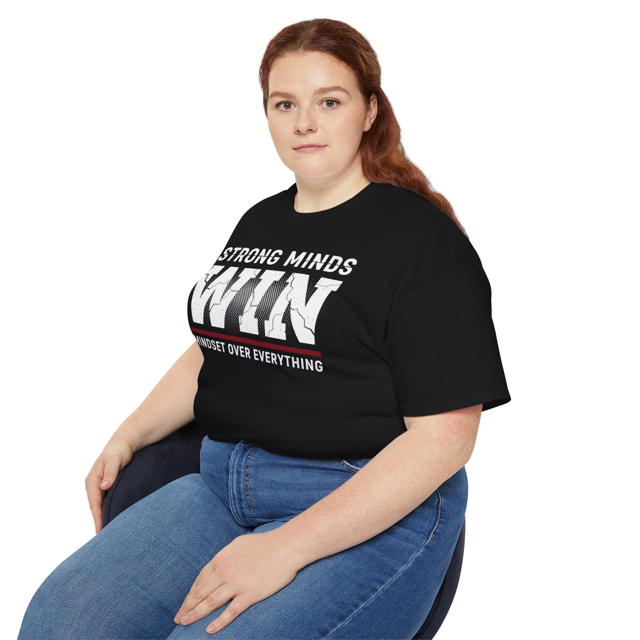 Strong Minds Win T-Shirt — "Mindset Over Everything" Motivational Tee