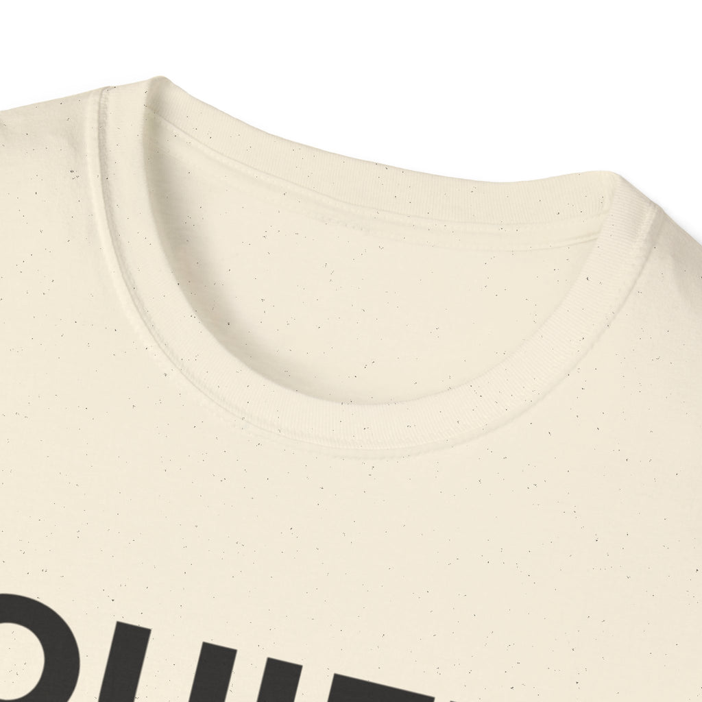 Quiet Flex T‑Shirt – 'Silence Is Power' Minimal Graphic Tee