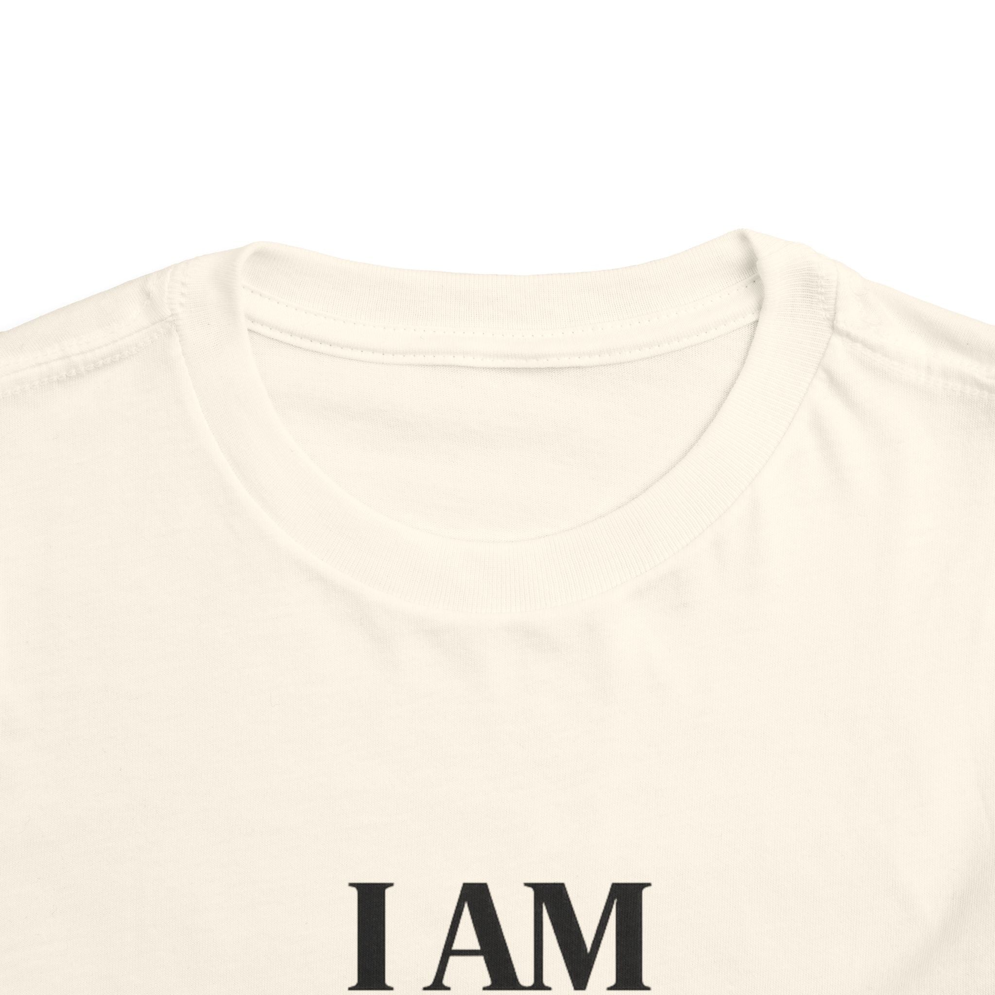 I Am Brave Toddler Tee — Inspirational Kids' Short Sleeve Shirt