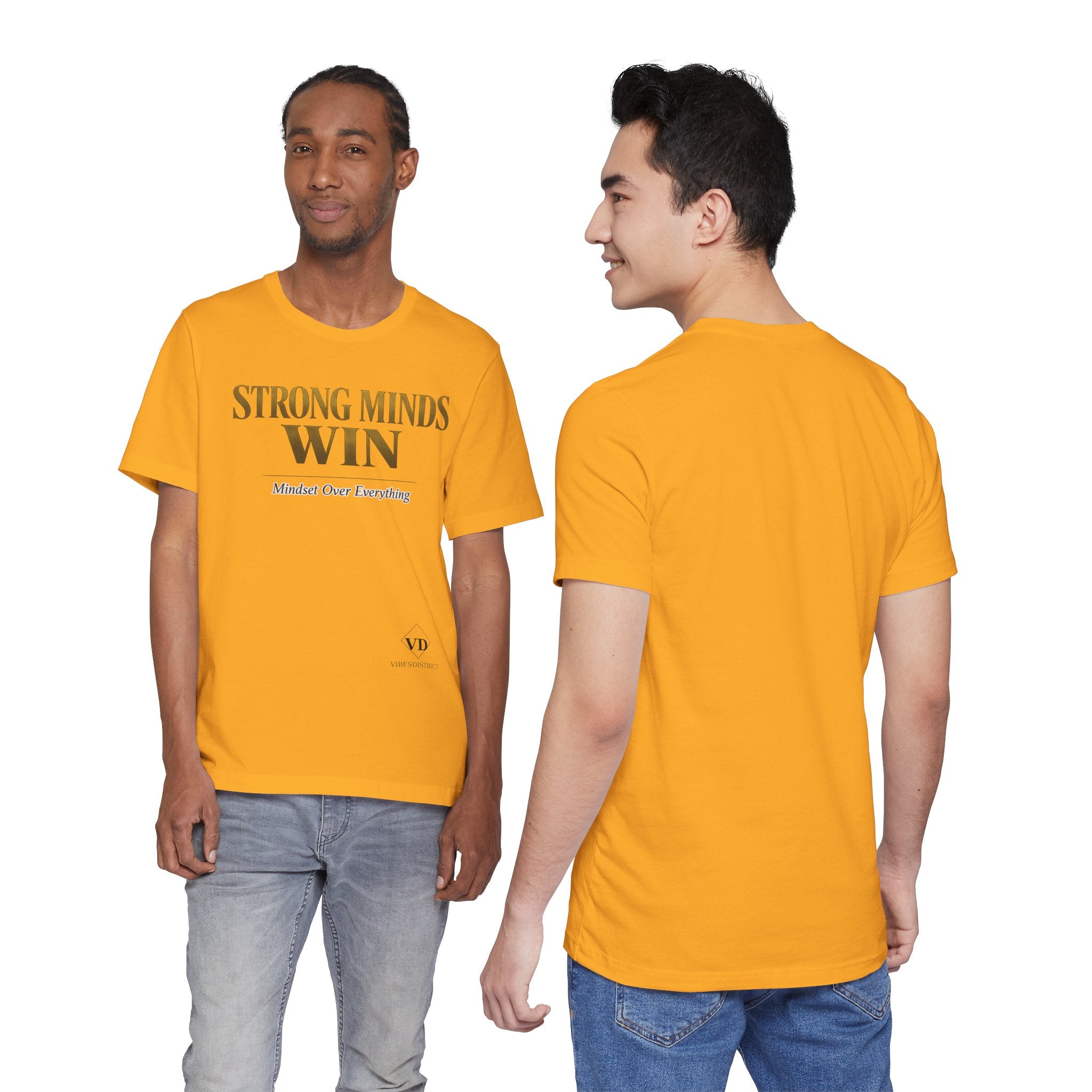 Strong Minds Win Tee — Inspirational Mental Strength T-Shirt