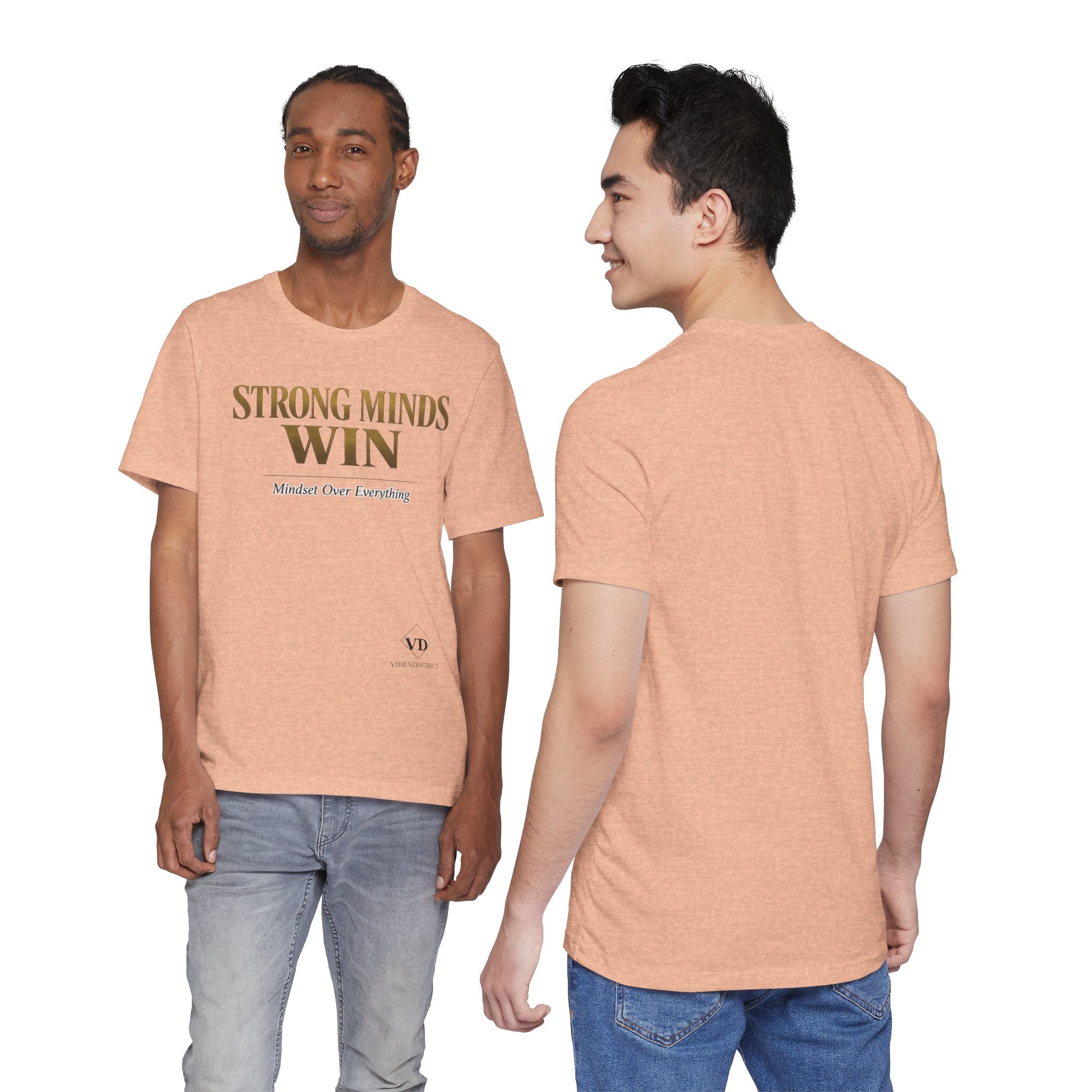 Strong Minds Win Tee — Inspirational Mental Strength T-Shirt