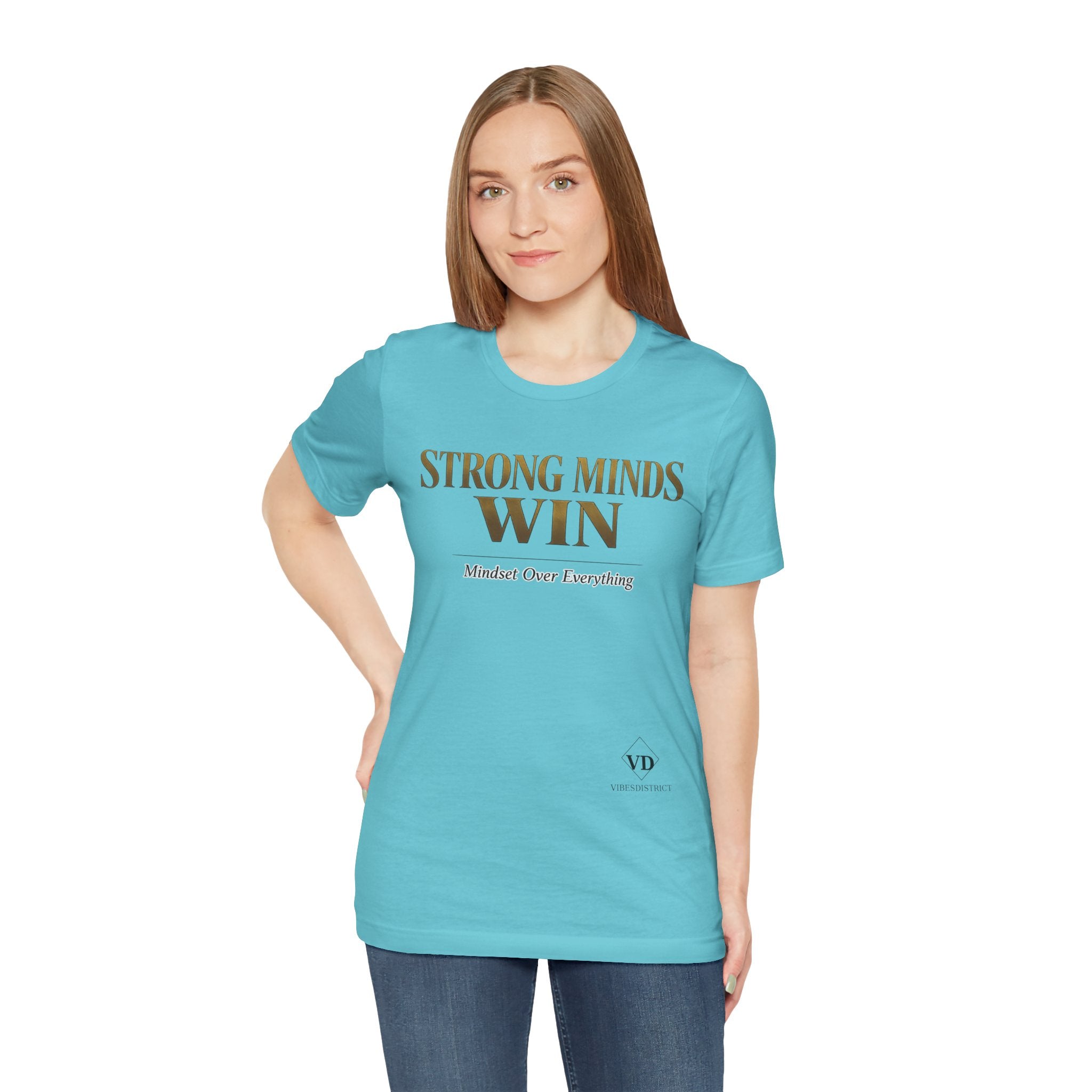 Strong Minds Win Tee — Inspirational Mental Strength T-Shirt