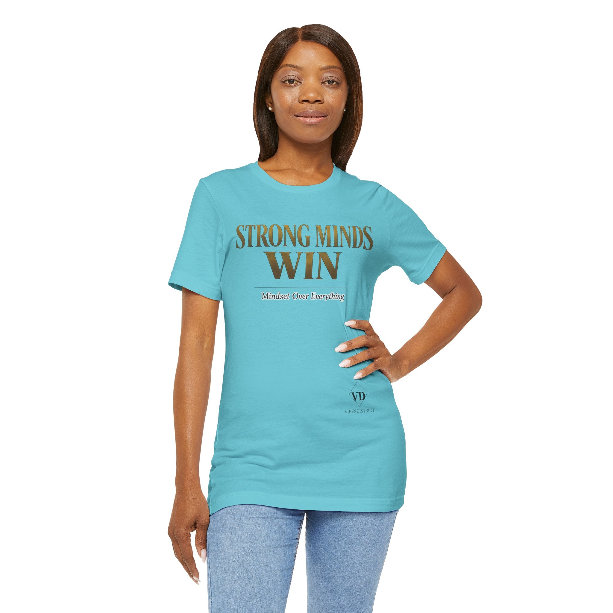 Strong Minds Win Tee — Inspirational Mental Strength T-Shirt