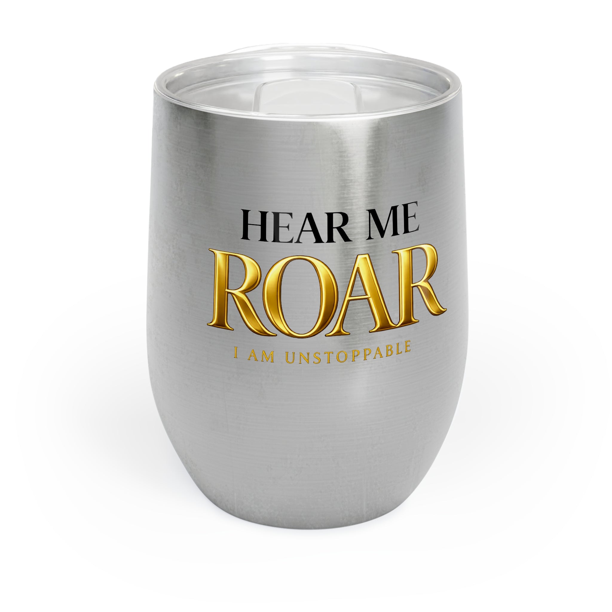 Chill Wine Tumbler — Insulated Wine Tumbler with "Chill" Design