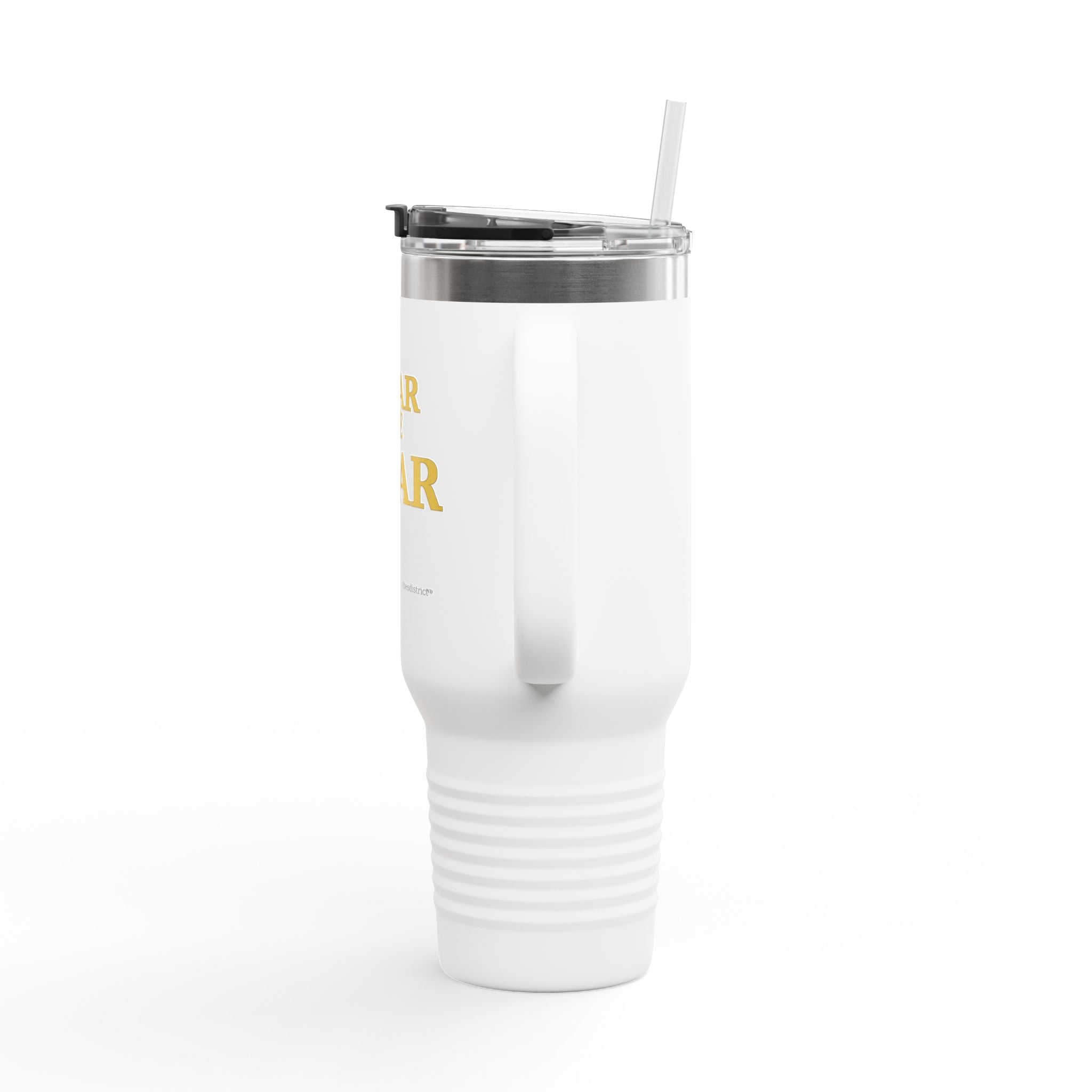 Hear Me Roar 40oz Insulated Travel Mug — Stainless Tumbler