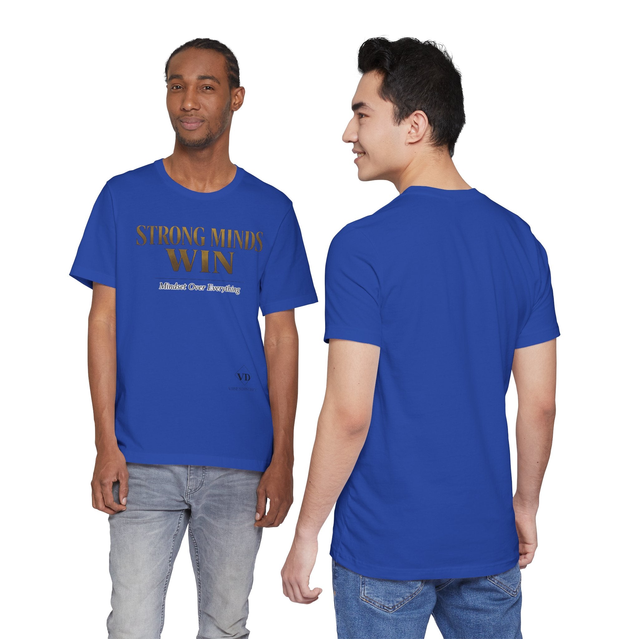 Strong Minds Win Tee — Inspirational Mental Strength T-Shirt