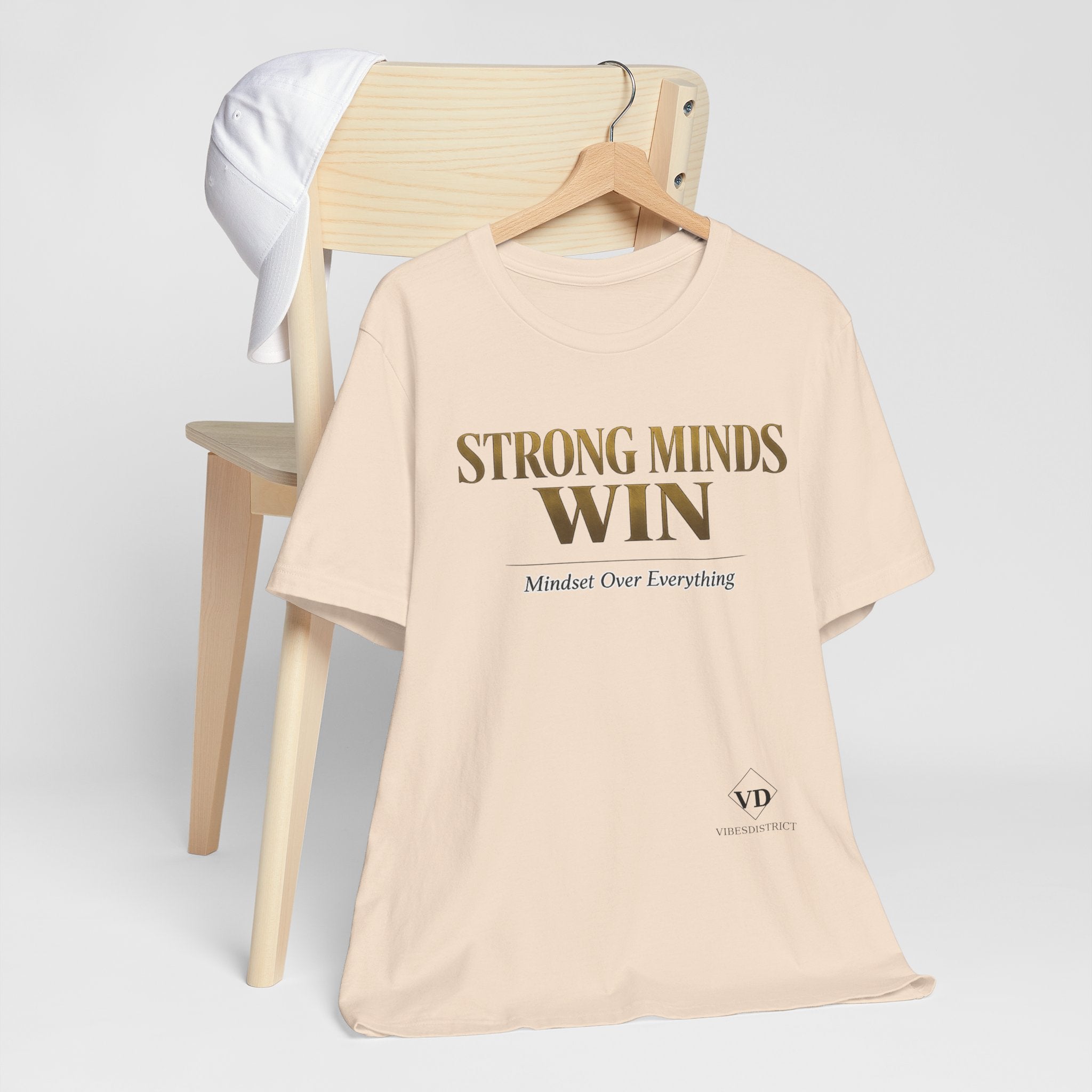 Strong Minds Win Tee — Inspirational Mental Strength T-Shirt