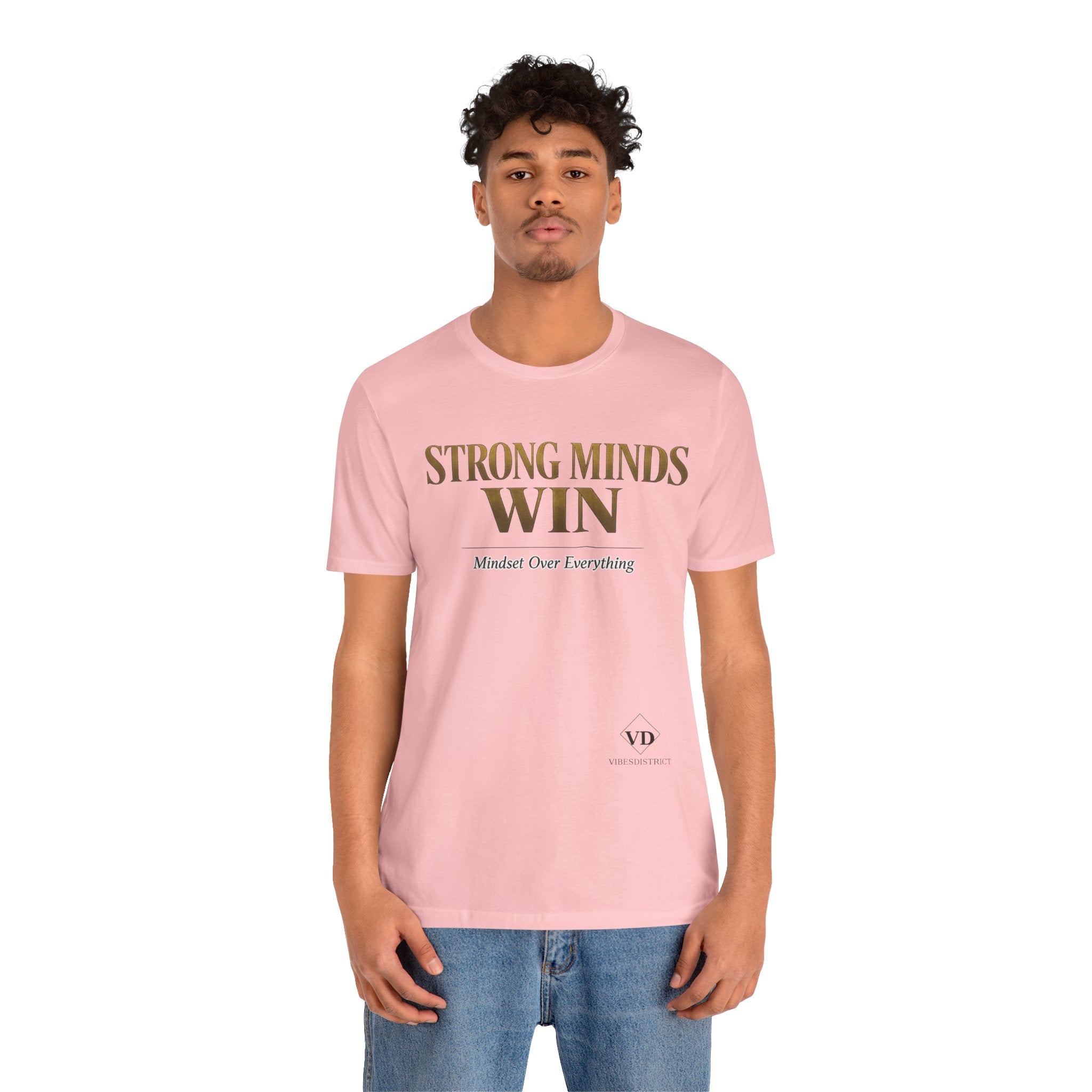 Strong Minds Win Tee — Inspirational Mental Strength T-Shirt