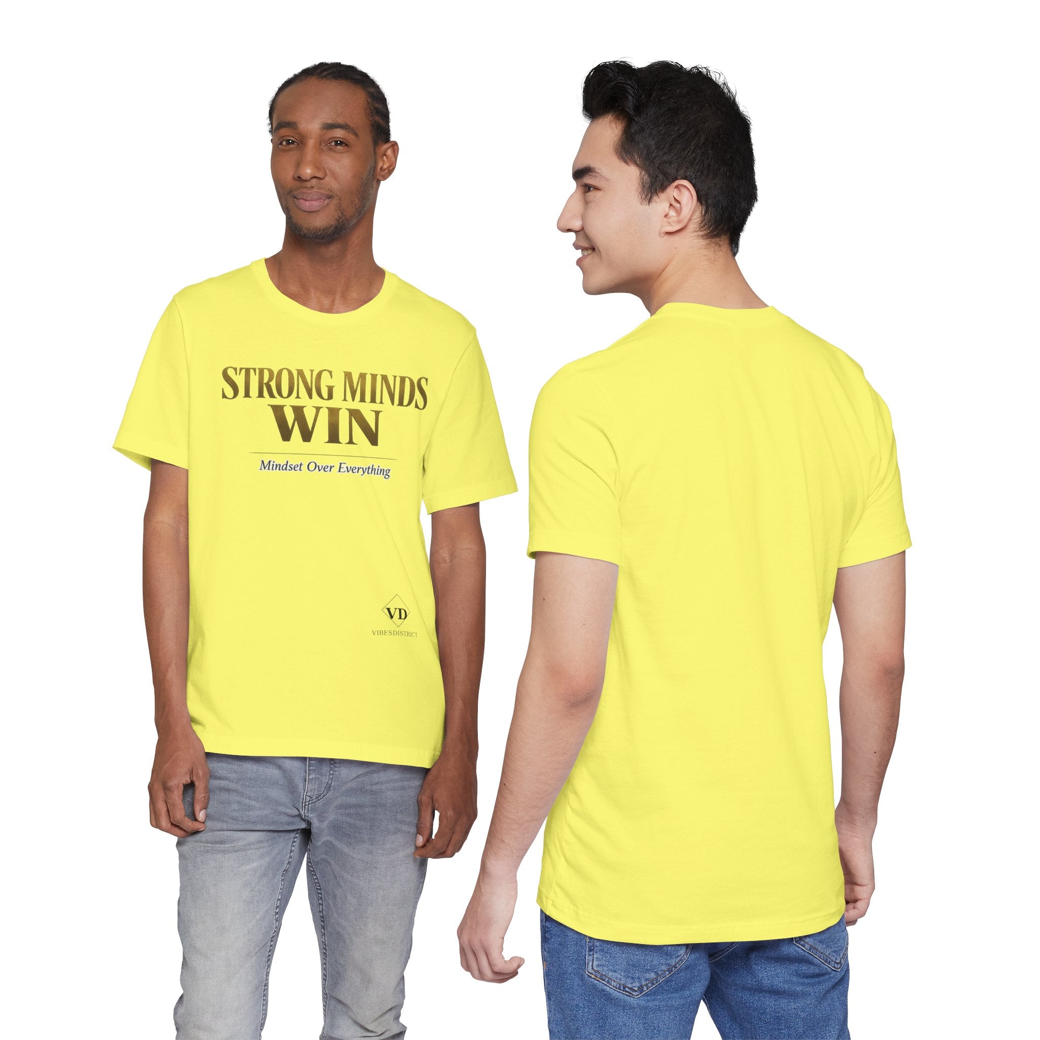 Strong Minds Win Tee — Inspirational Mental Strength T-Shirt