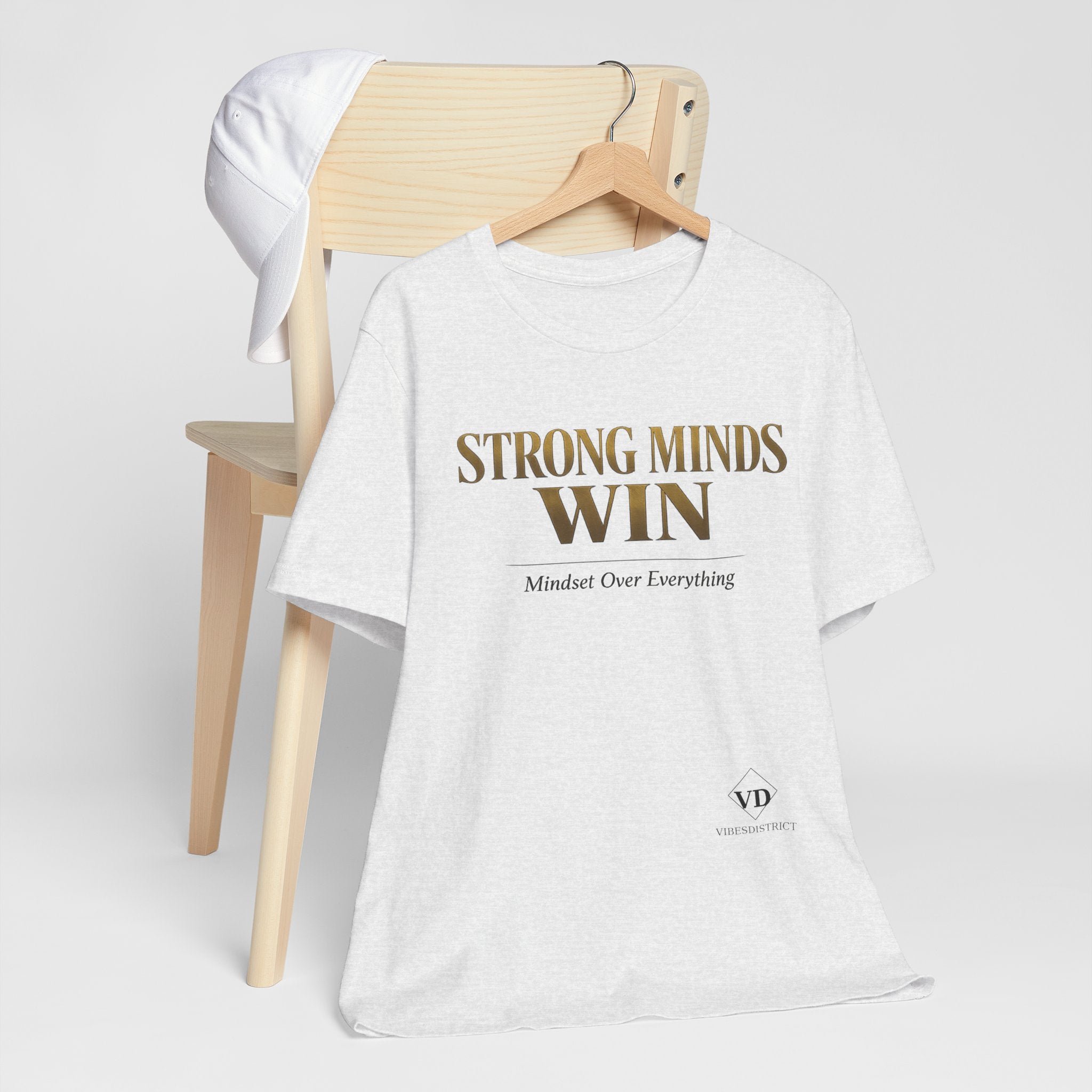 Strong Minds Win Tee — Inspirational Mental Strength T-Shirt