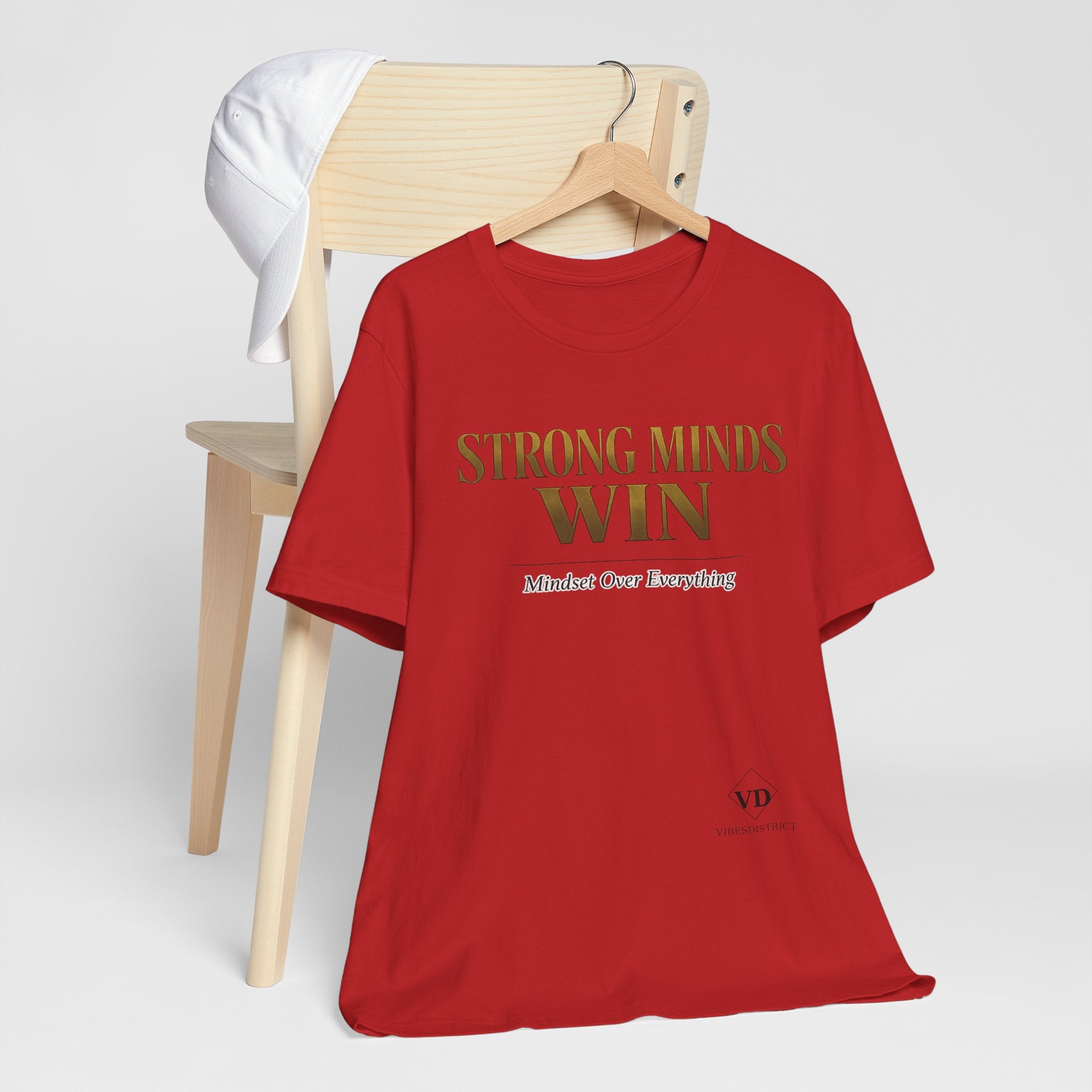 Strong Minds Win Tee — Inspirational Mental Strength T-Shirt