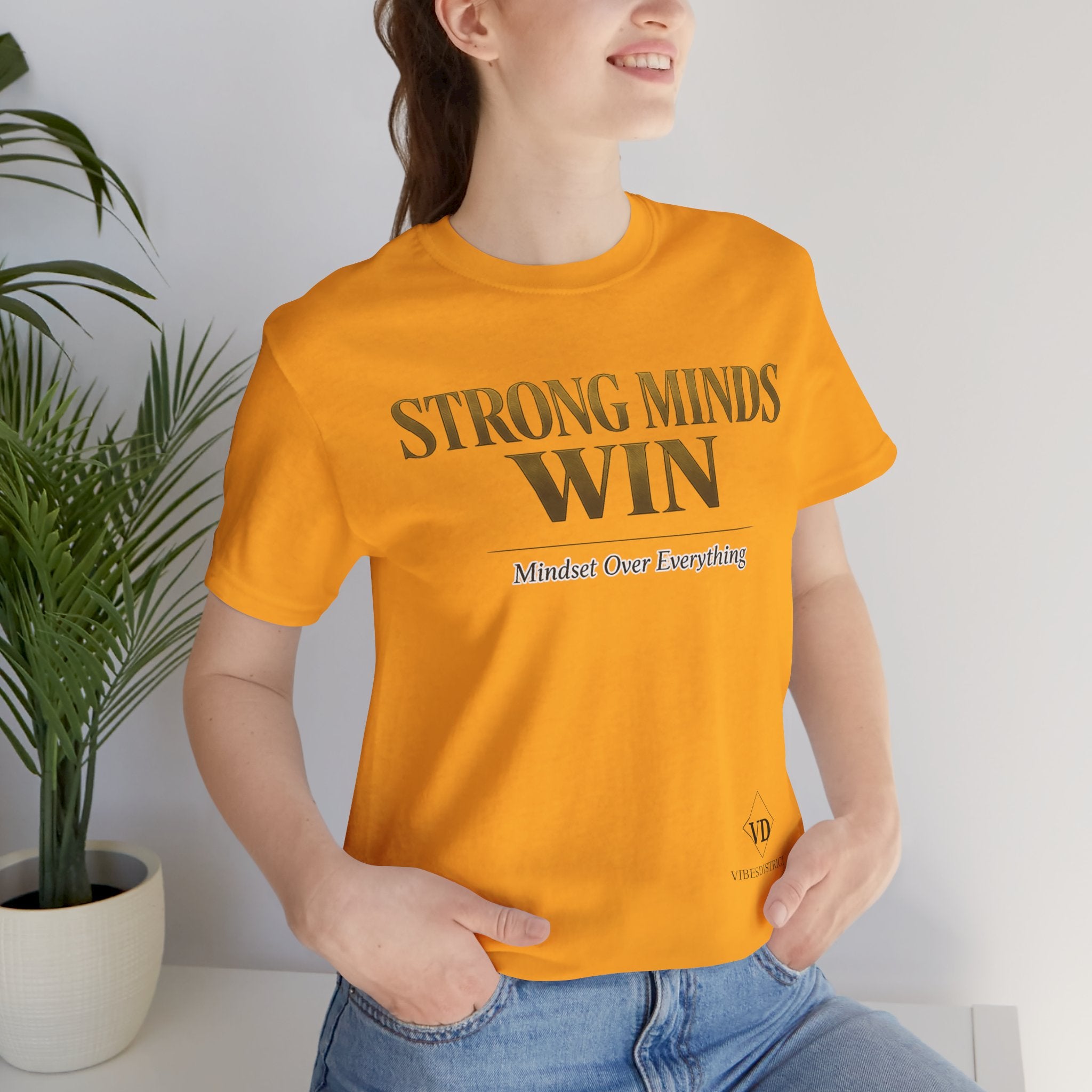 Strong Minds Win Tee — Inspirational Mental Strength T-Shirt