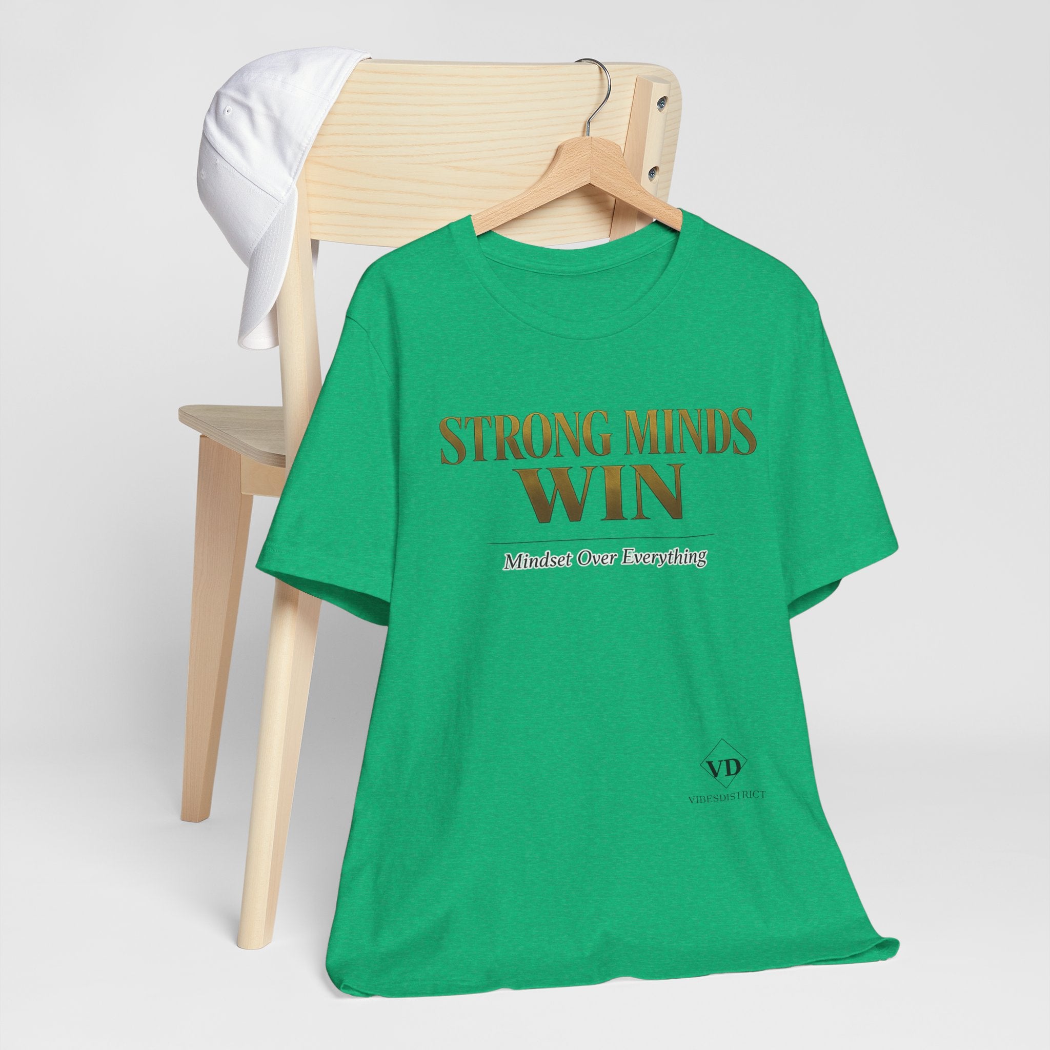 Strong Minds Win Tee — Inspirational Mental Strength T-Shirt