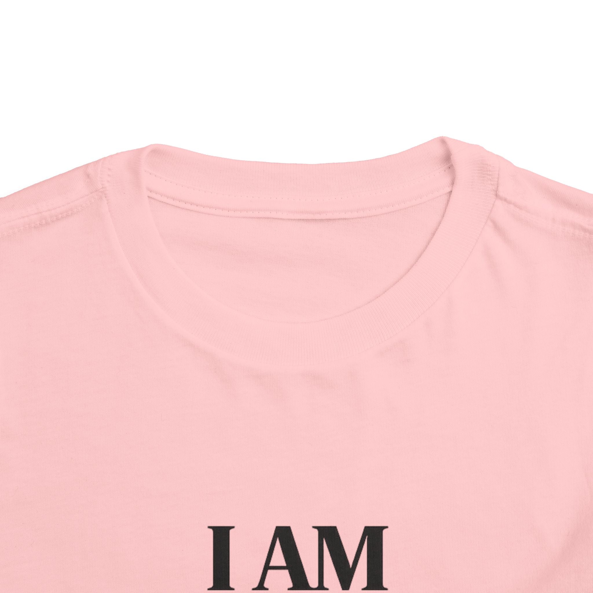 I Am Brave Toddler Tee — Inspirational Kids' Short Sleeve Shirt